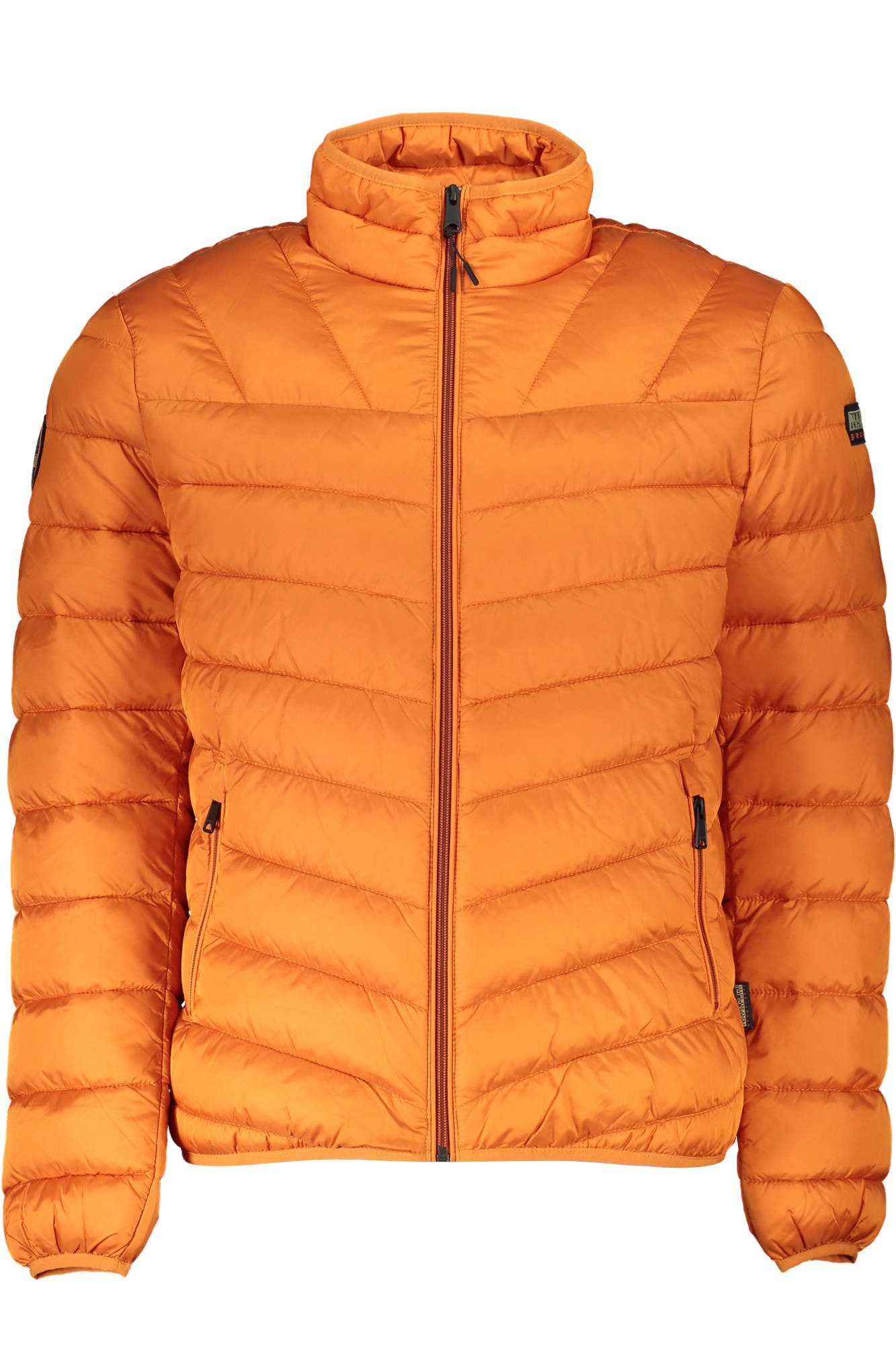 Napapijri Outdoorjacke Herrenjacke Orange mit Taschen & Reißverschluss – Stylisch & Prakti