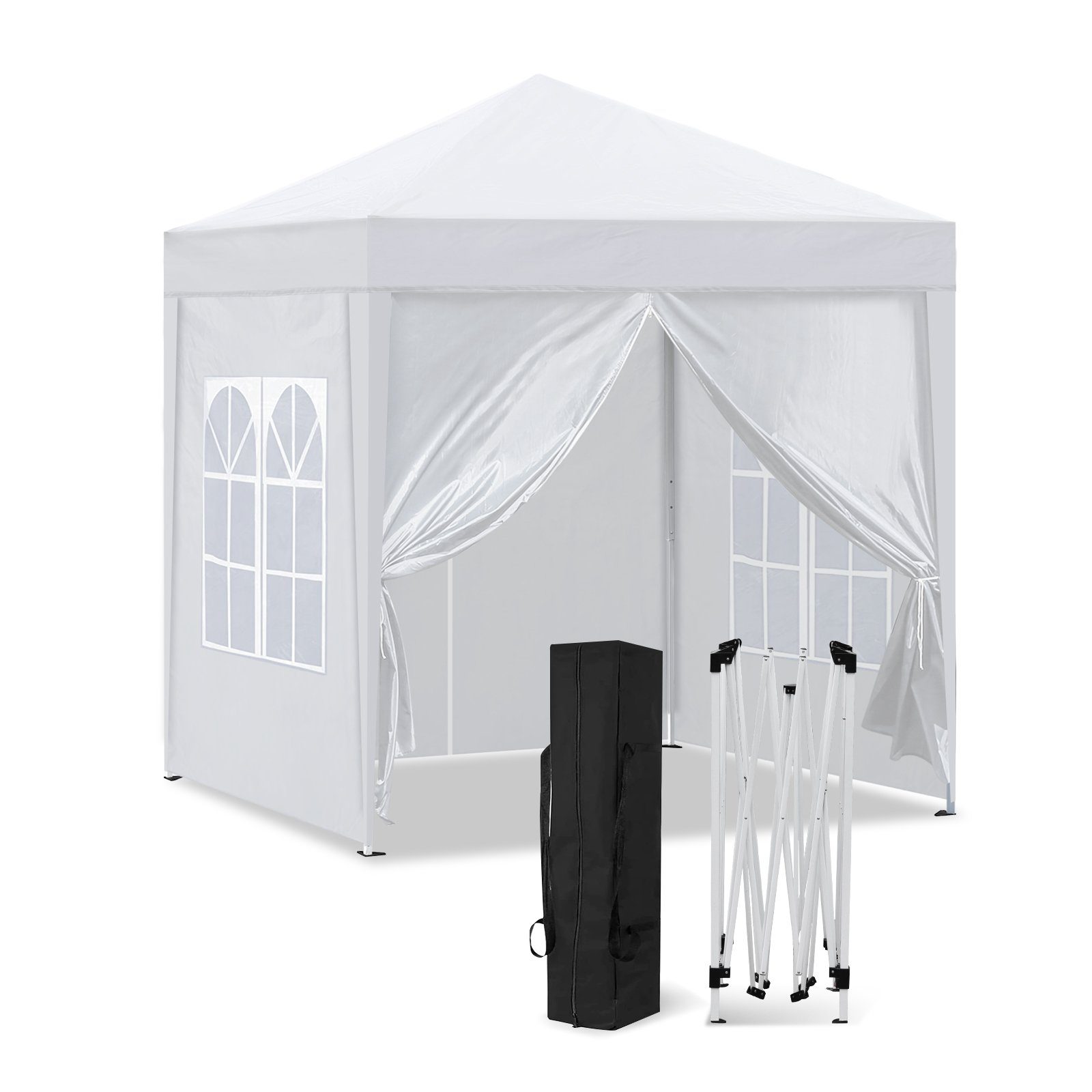 Ofcasa Faltpavillon 3x3m Gartenpavillon, Gartenzelt, Tragbare günstig online kaufen