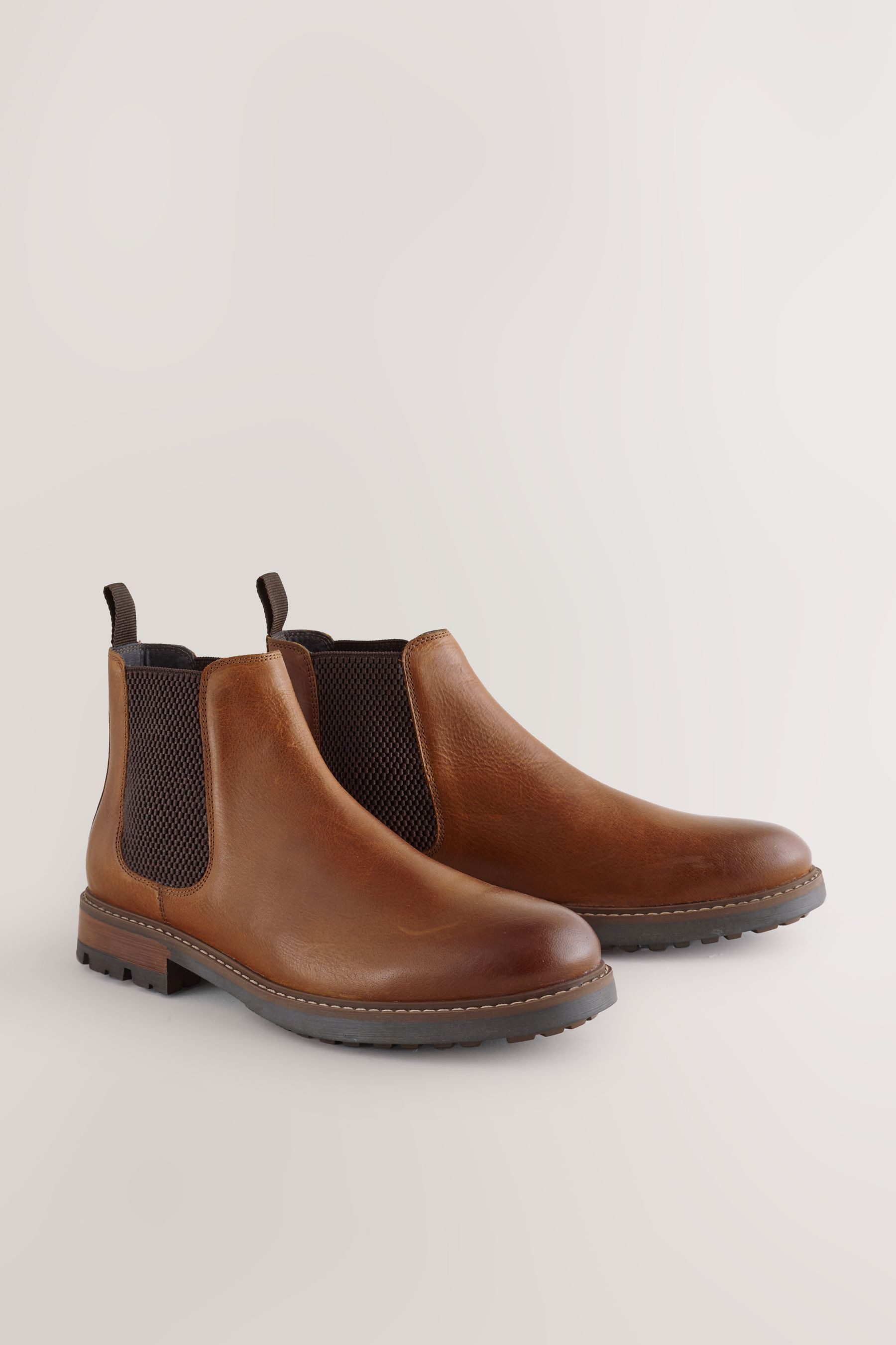 Next Lässige Chelsea-Lederstiefel Stiefel (1-tlg)