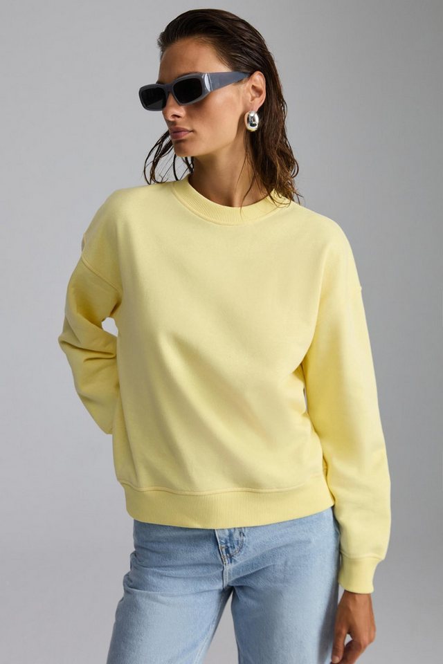 GRIMELANGE Kapuzensweatshirt VANELTINA Damen Fleece-Sweatshirt