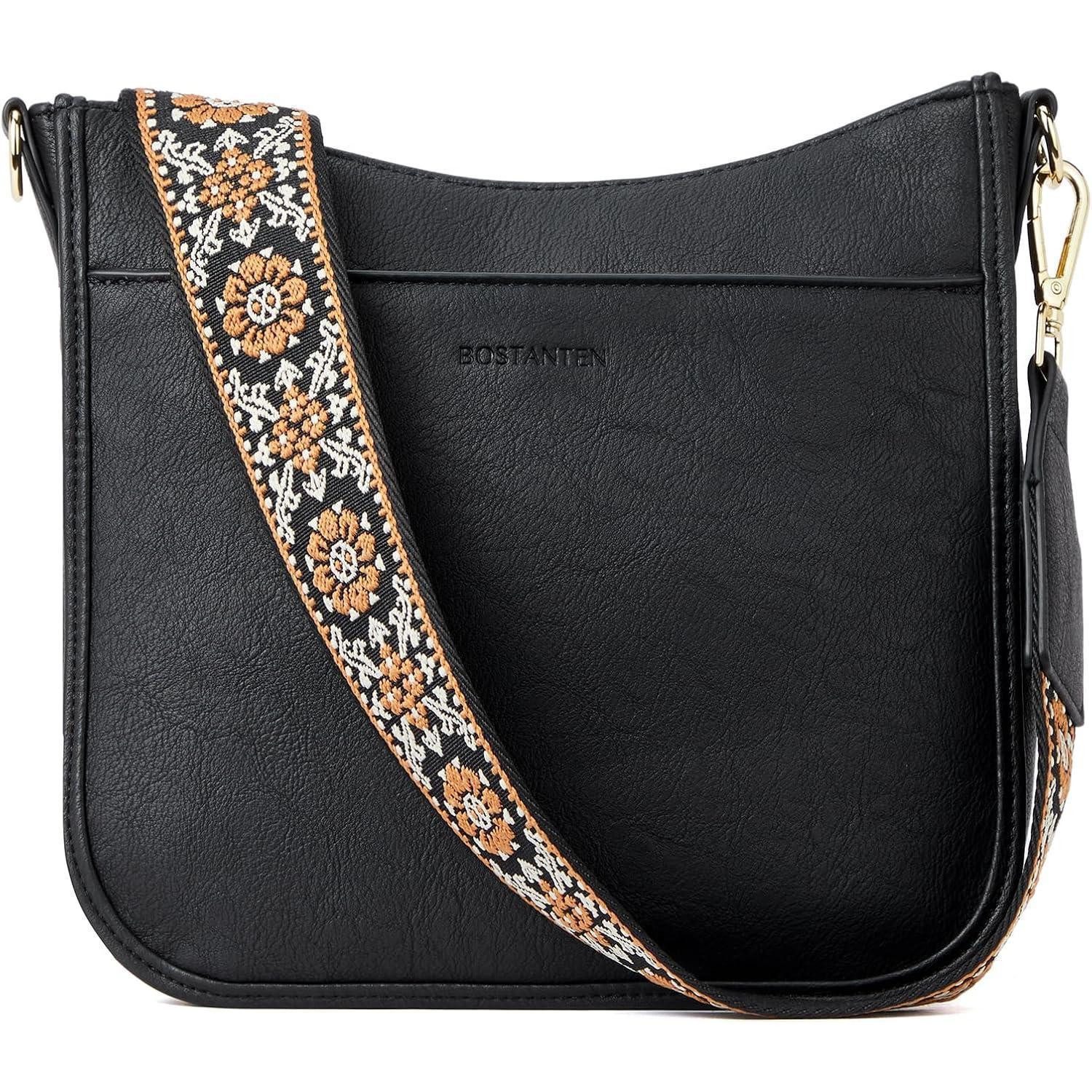 Umhängetasche Handtasche Damen mittelgroß leder Schultertasche Crossbody Bags