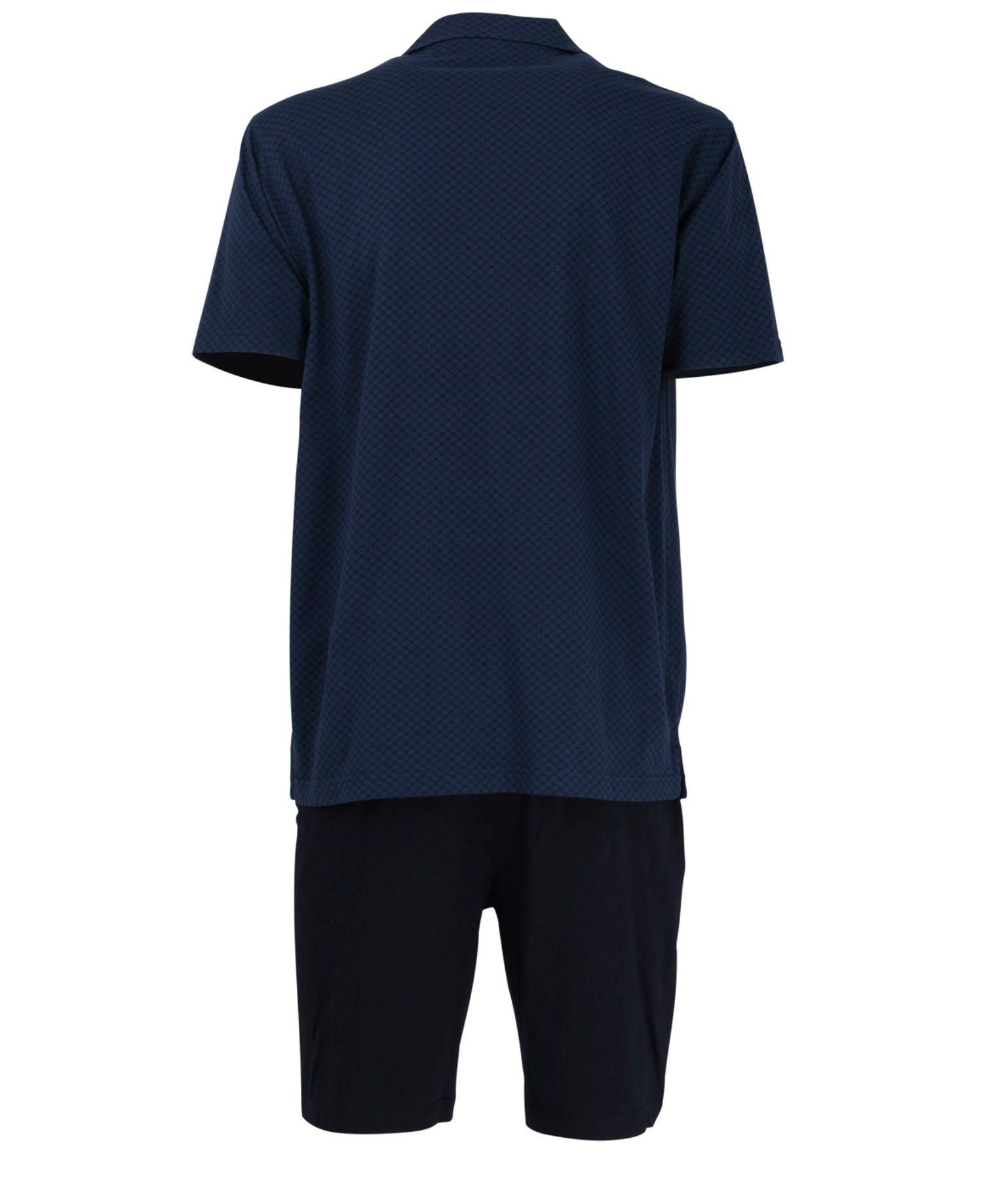 GÖTZBURG Pyjama geknöpft kurz Baumwolle auch große Größen