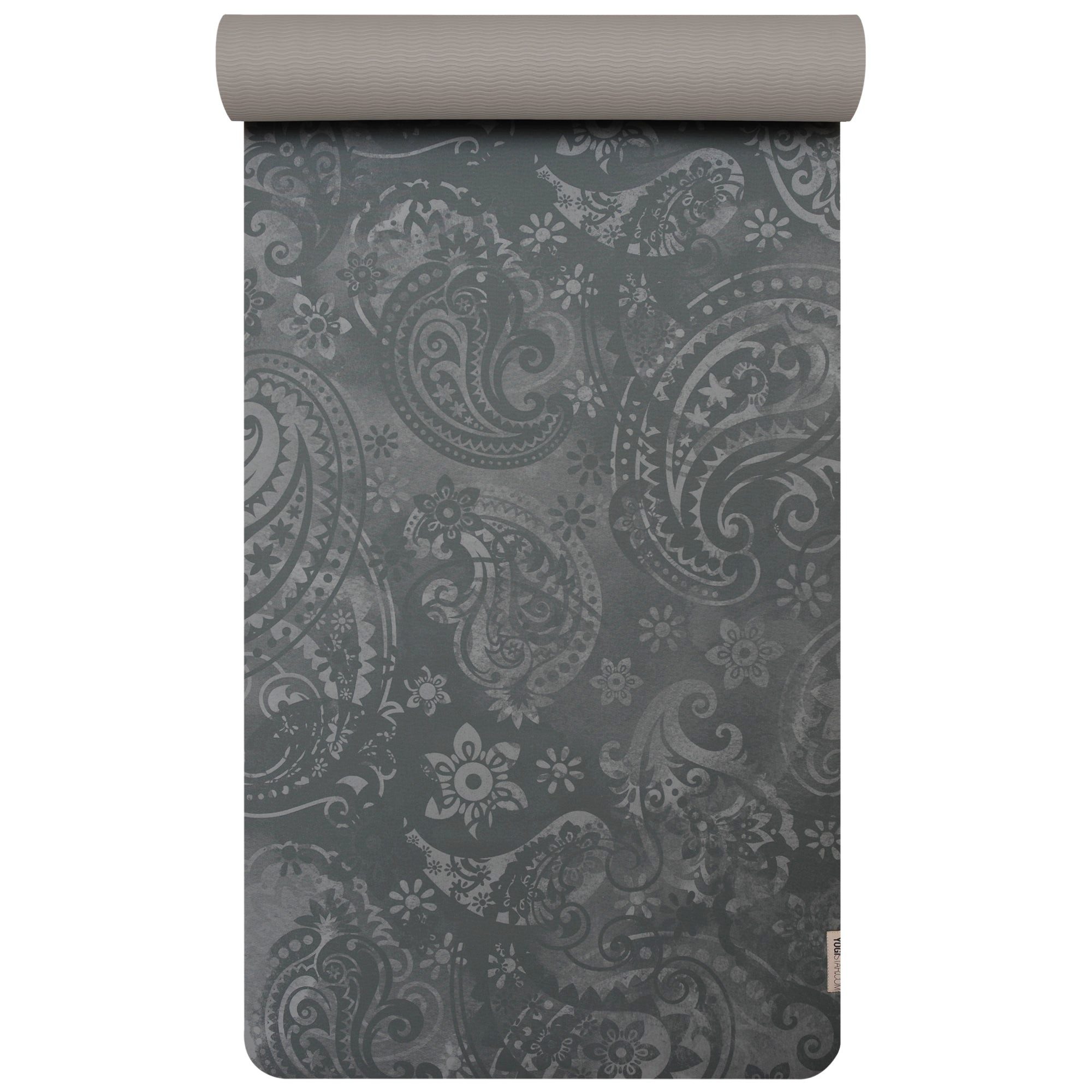 Yogistar Yogamatte Yogamatte yogimat® pro - ultra grip - art collection - paisley (Standard, 1-St., Standard), Extrem rutschfeste Yogamatte im Paisley-Look mit PU-Oberfläche.