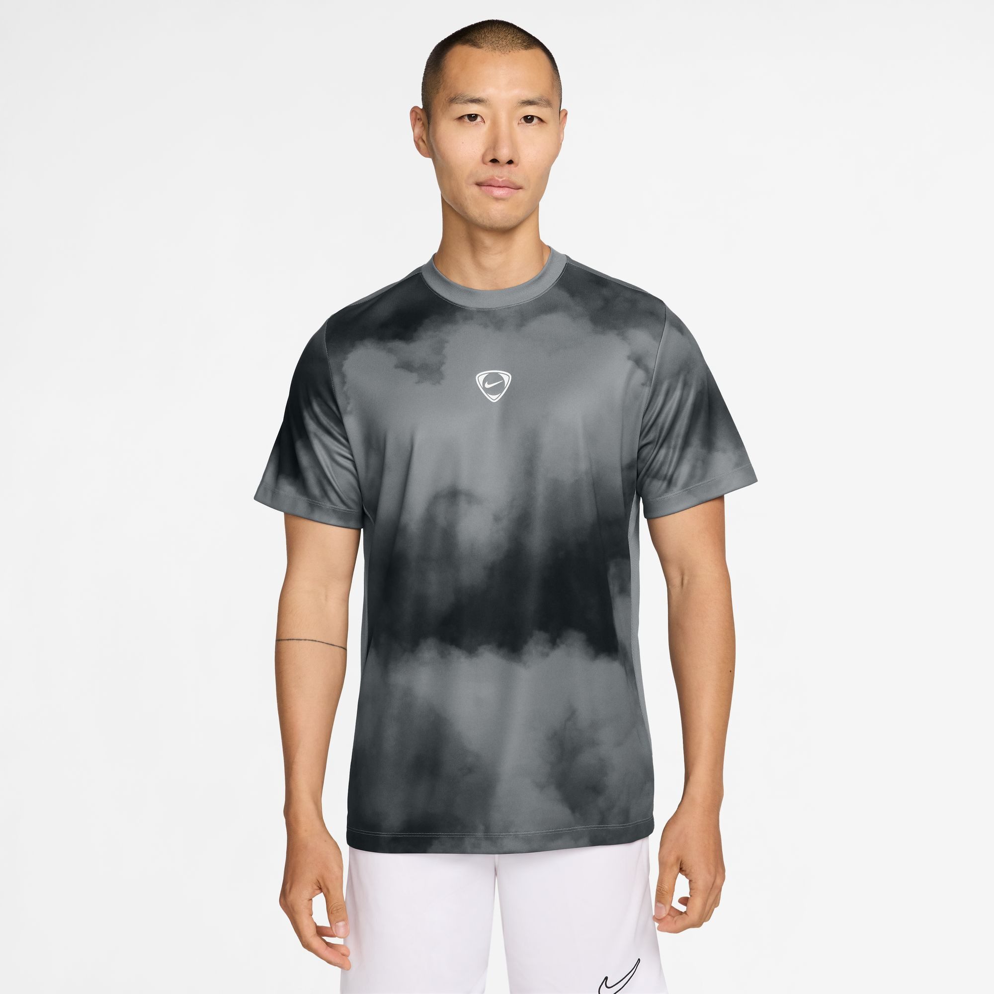 Nike Fußballtrikot M NK DF ACD+ SS TOP GX AOP Fußball, sportlicher Stil, leichtes Tragegefühl