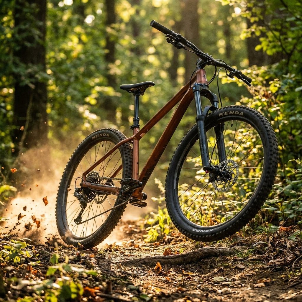 Merida Cityrad Merida BIG.TRAIL 400 I2 metal-bronze/kupfer M - modernes Trail-Hardtai