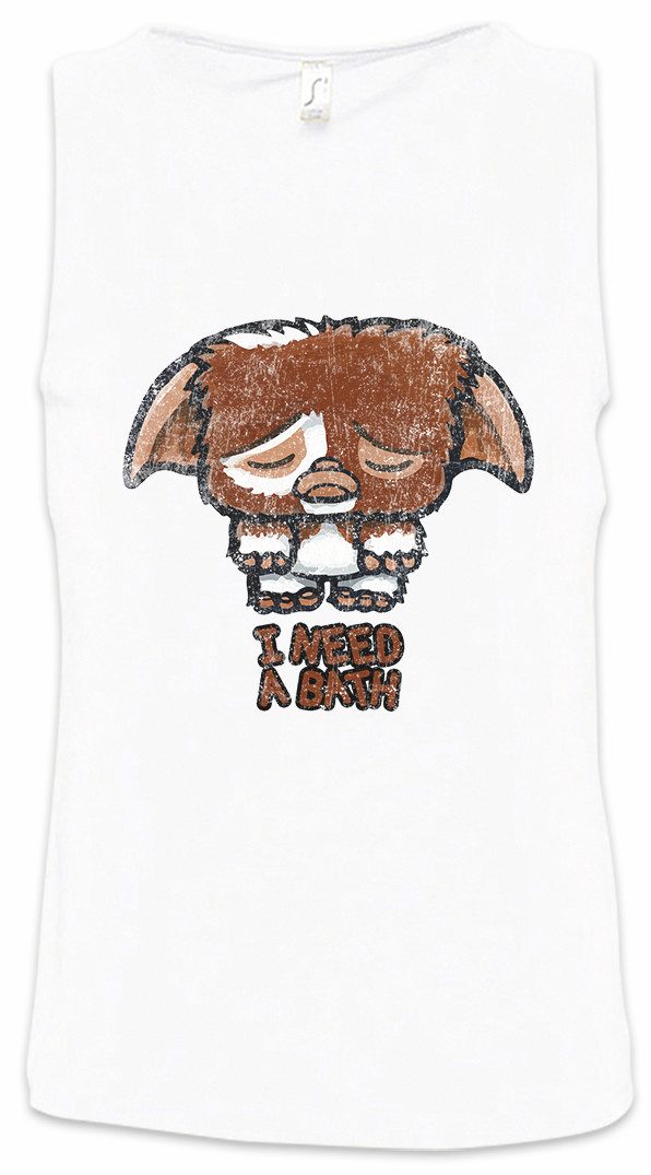 Urban Backwoods Tanktop I Need A Bath Ärmelloses T-Shirt Gremlins Fun Gremlin Symbol Light Crossover Kleine Monster Mogwai