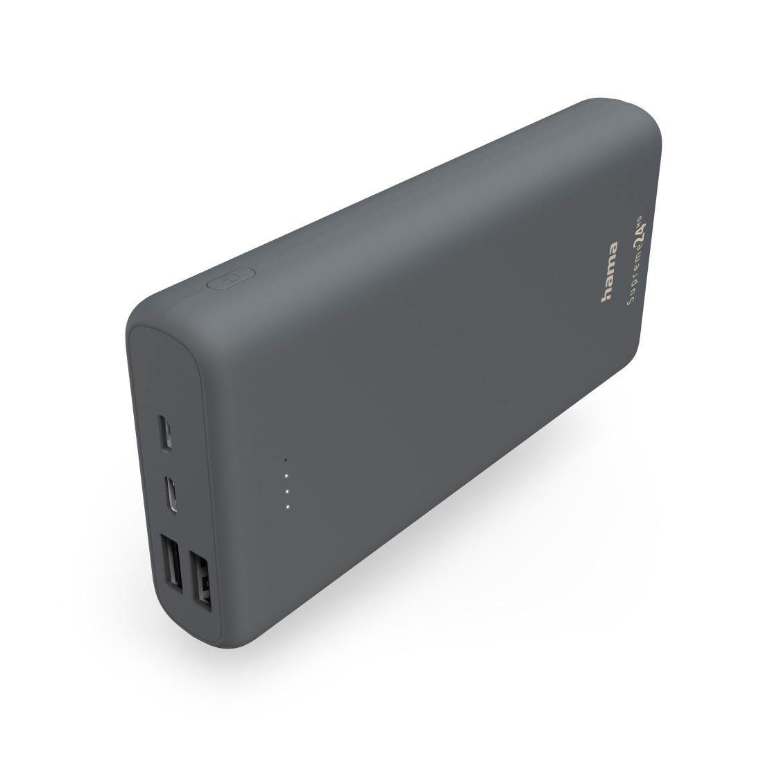 Hama »Power Pack "Supreme 24HD" 24000mAh, 3 Ausgänge: 1x USB C, 2x USB ...
