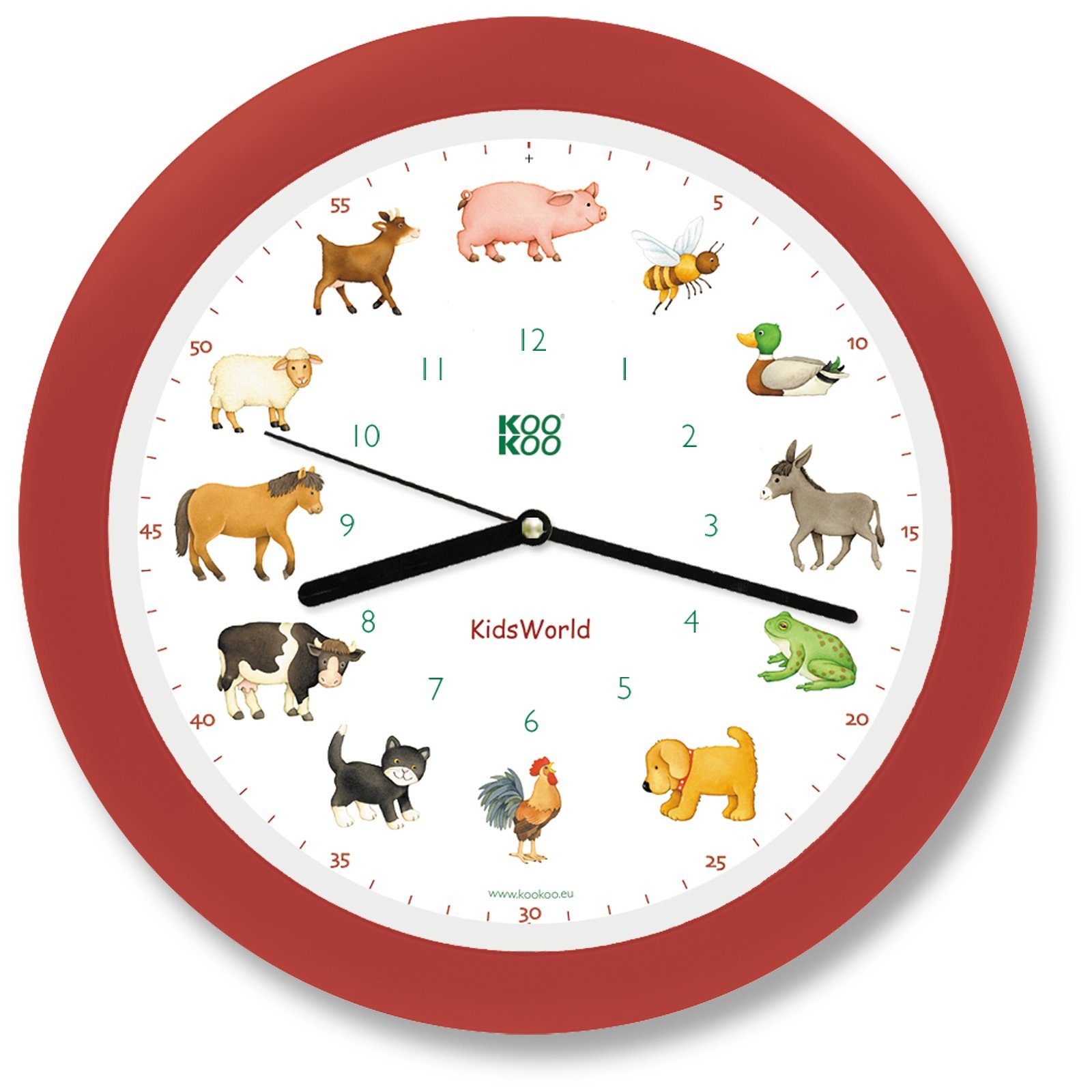 KOOKOO Wanduhr KidsWorld günstig online kaufen