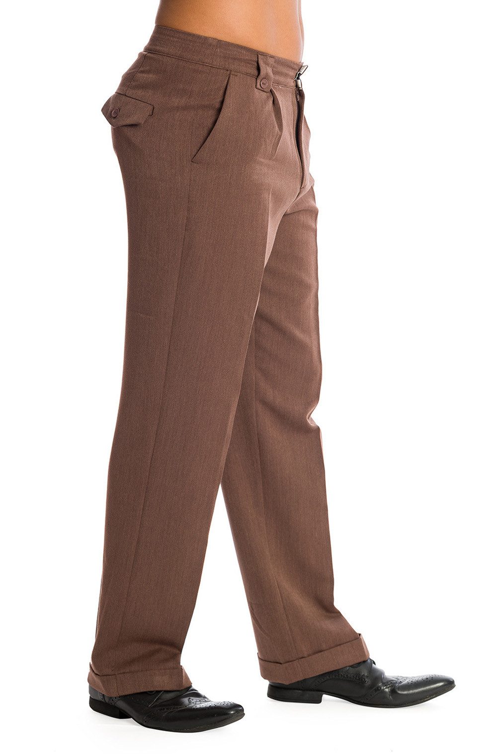 Banned Stoffhose Get In Line Braun günstig online kaufen