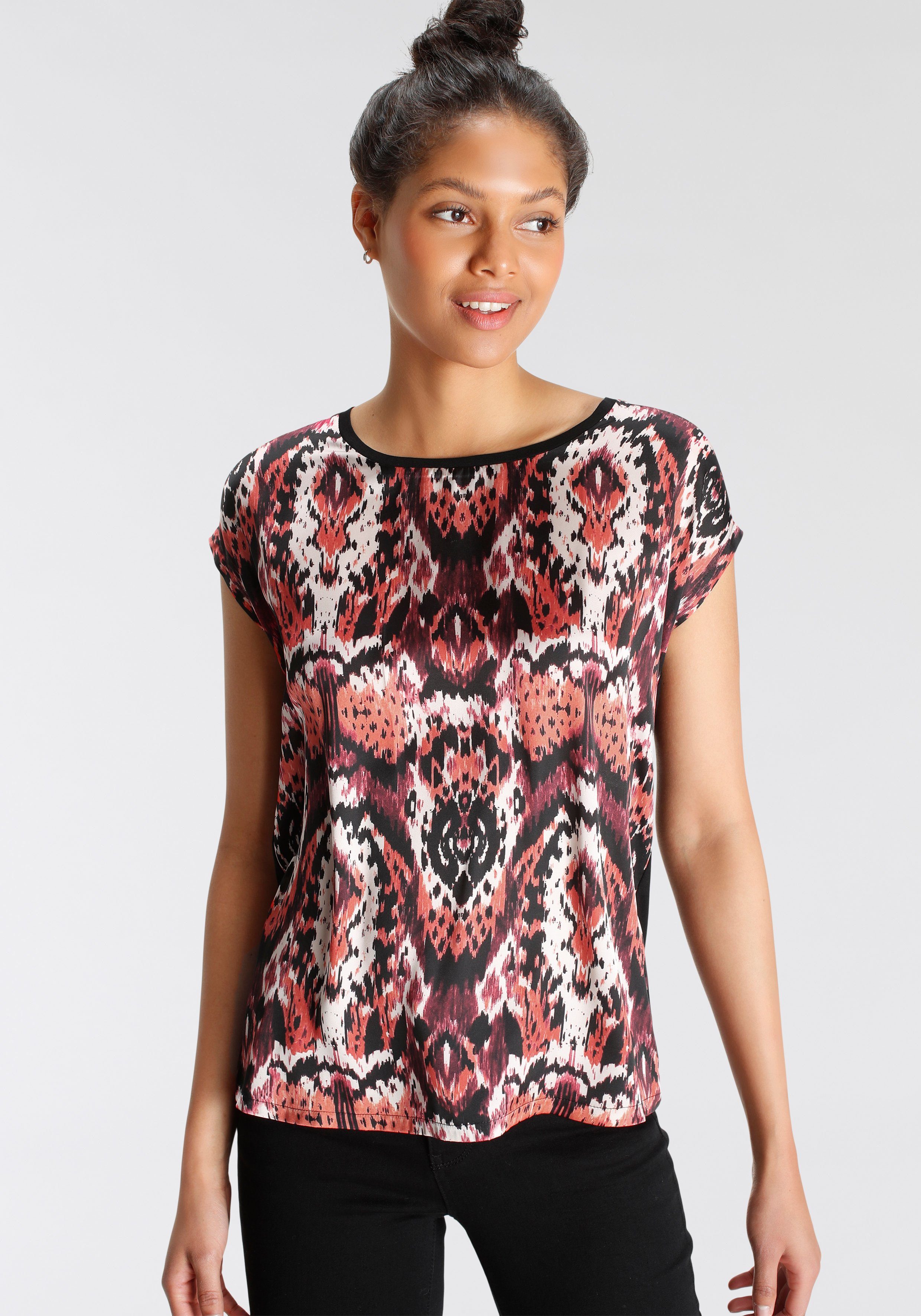 Tamaris Shirtbluse mit trendigem Print