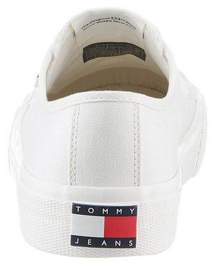 Tommy Jeans TJM LACE UP CANVAS COLOR Sneaker mit Label, Freizeitschuh, Halbschuh, Schnürschuh
