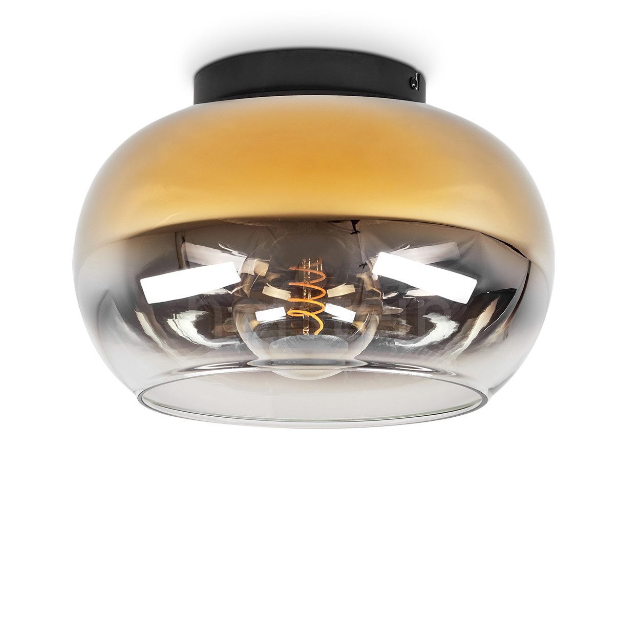 hofstein Deckenleuchte »Cardeto« Deckenlampe aus Metall/Glas günstig online kaufen