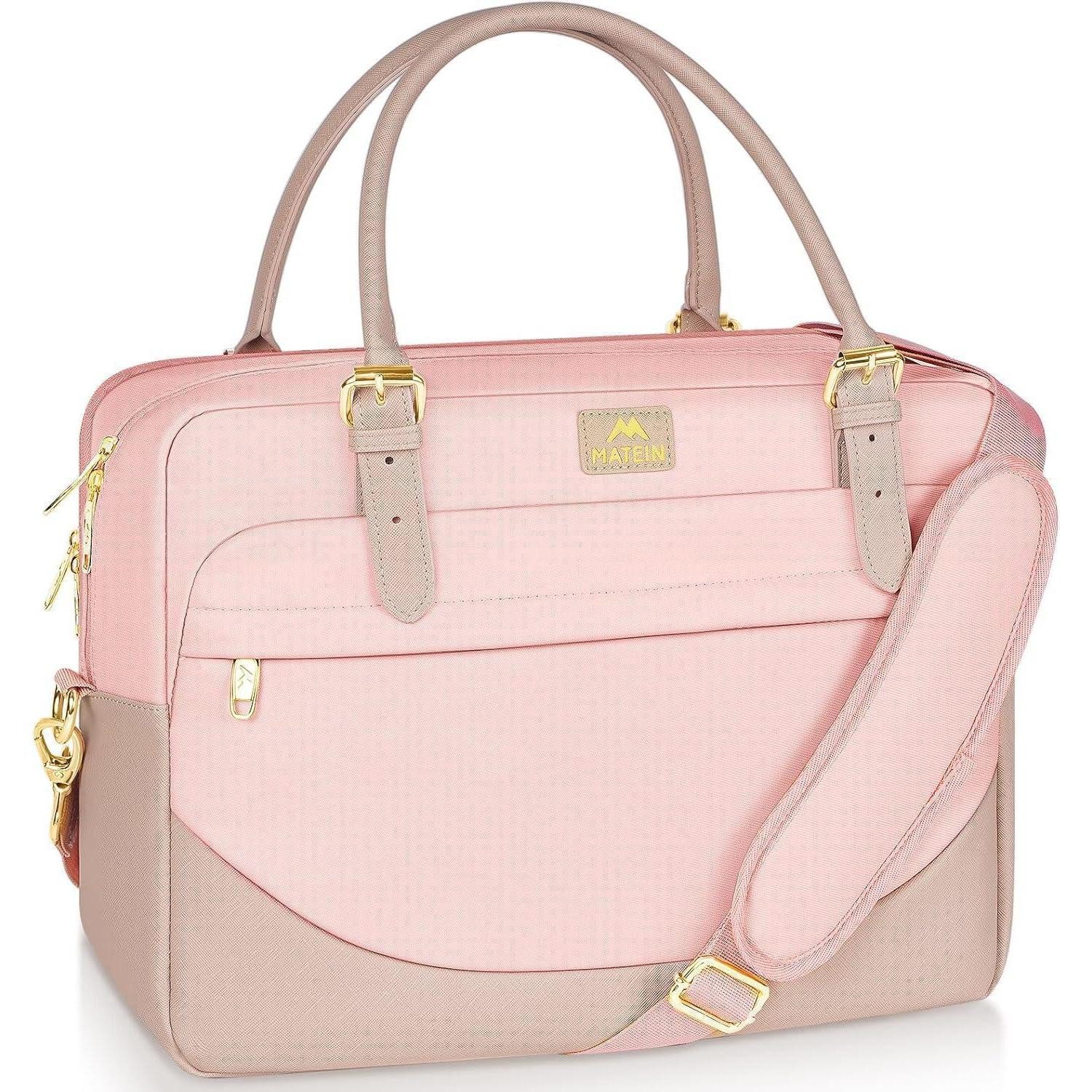 LuxusKollektion Laptoptasche Rosa Laptoptasche 15,6 Zoll günstig online kaufen