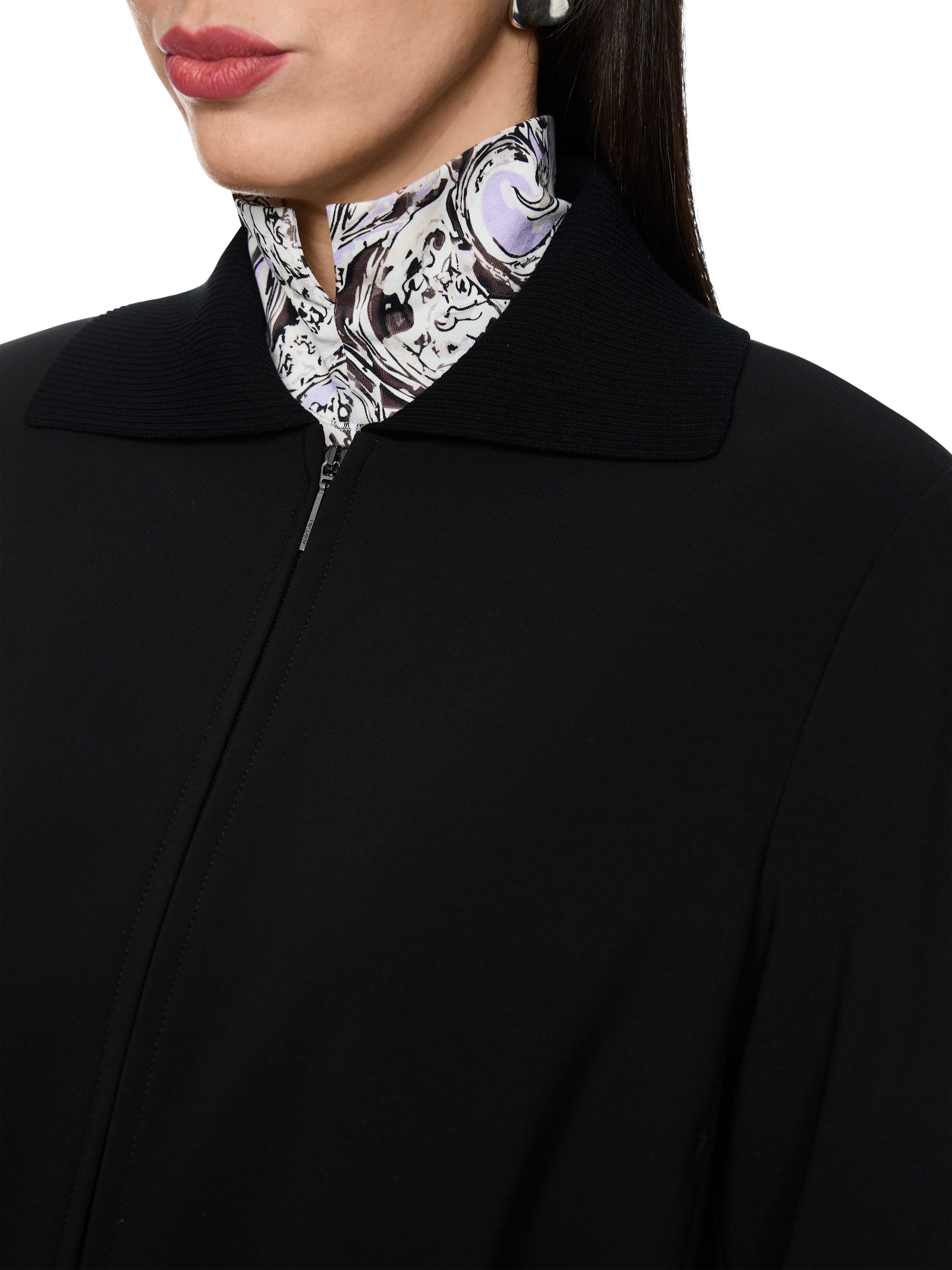 Marc Cain Blouson Urban Office Premium Damenmode mit Kragen