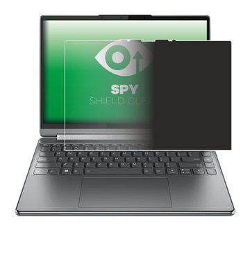 upscreen Blickschutzfolie für Lenovo Yoga Pro 9i Gen 8 14", Displayschutzfolie, Blaulichtfilter Privacy Folie Schutzfolie Sichtschutz klar Anti-Spy