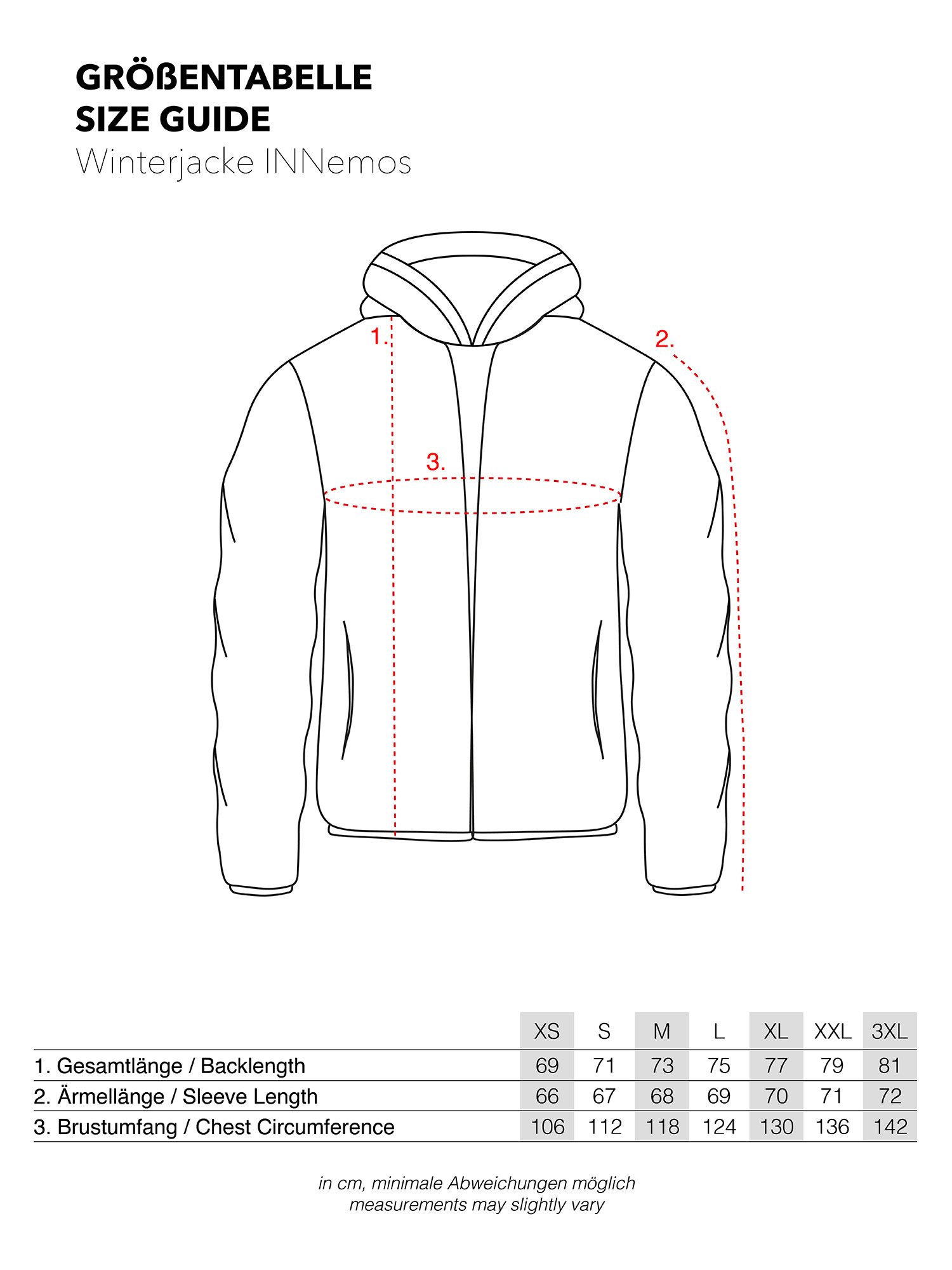 Indicode Steppjacke Herren Nemos Herrenjacke Daunen-Optik