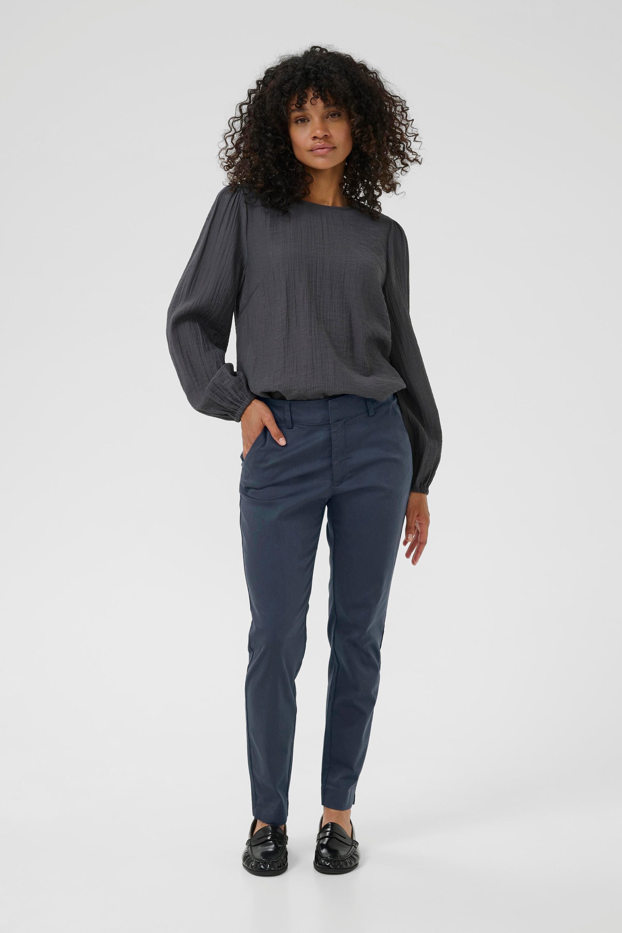 KAFFE Stoffhose Casual Hose KAlea günstig online kaufen