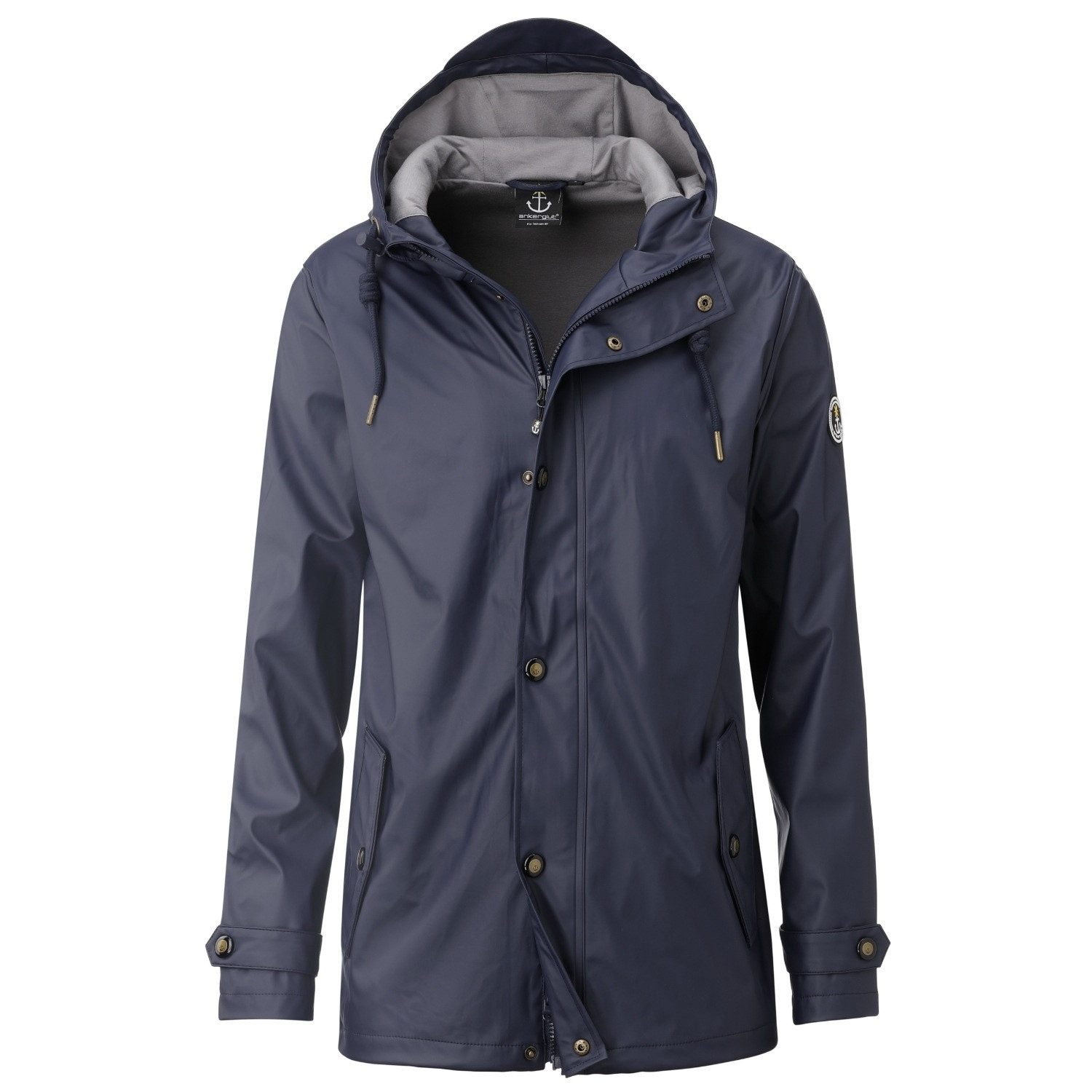 ankerglut Funktionsjacke Ankerglut Held Herren Frießennerz Regenjacke - Wasserdicht & Gefüttert Wasserdichtes Material mit verschweißten Nähten