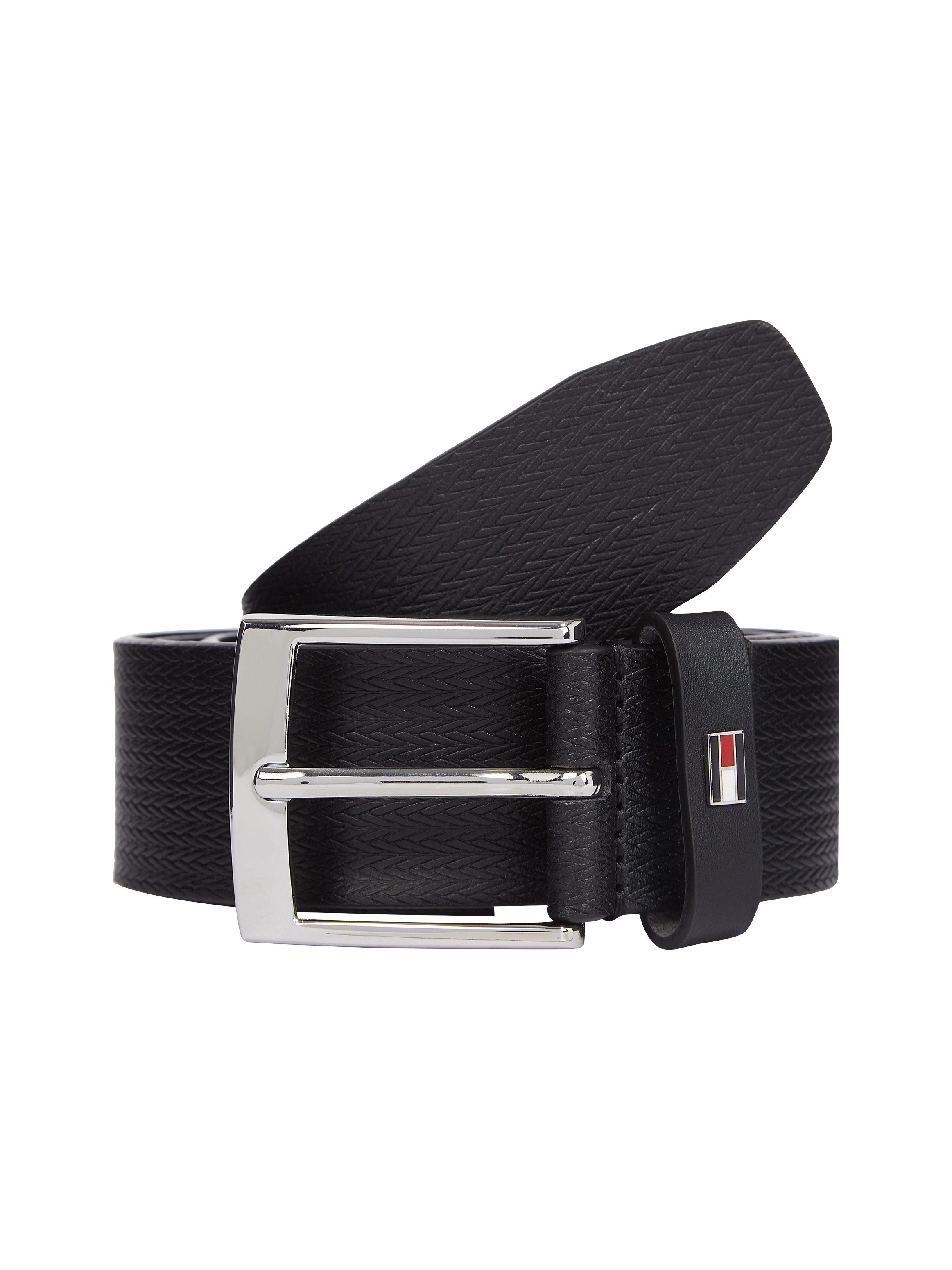 Tommy Hilfiger Ledergürtel ADAN HERRINGBONE 3.5 günstig online kaufen
