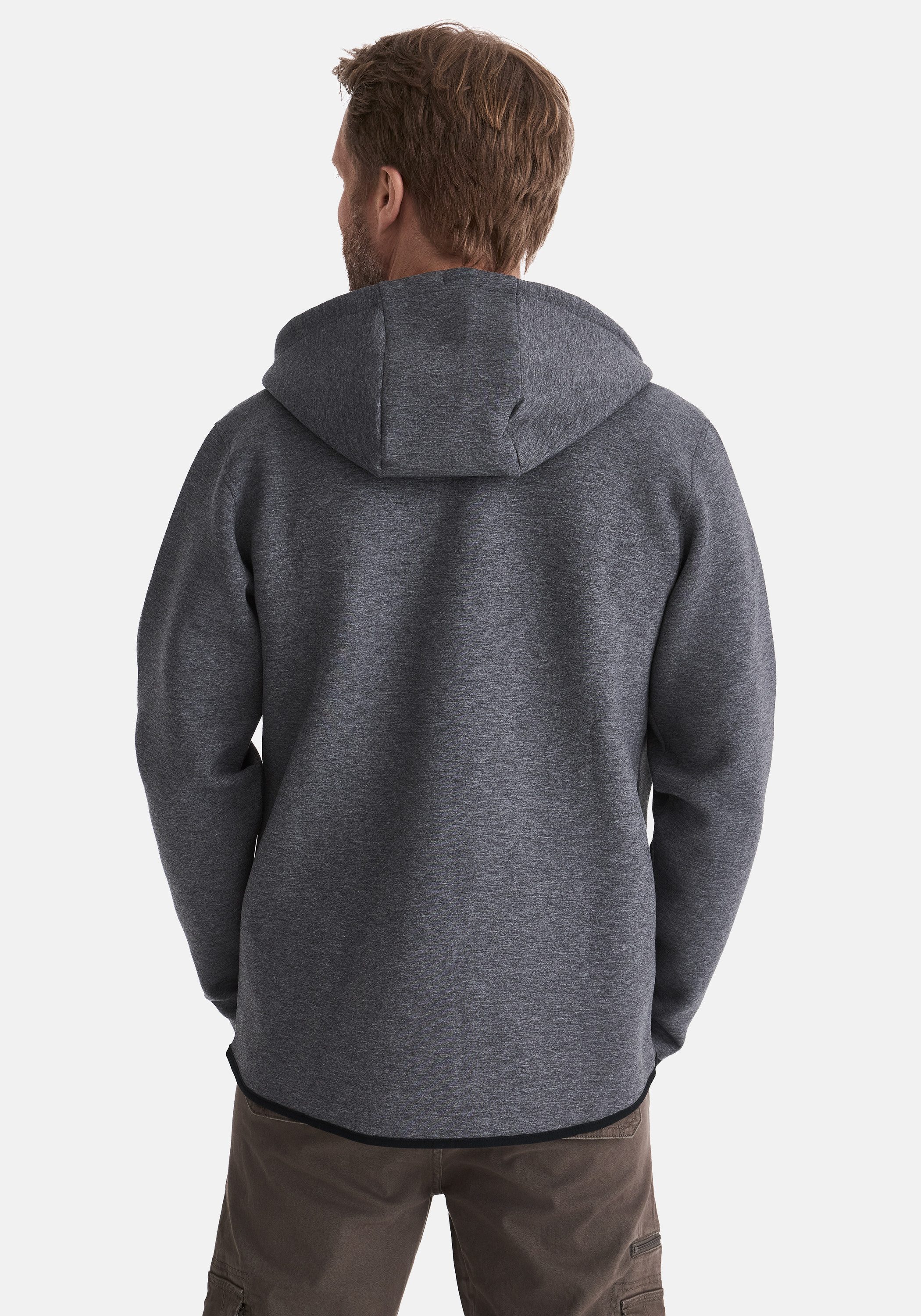 HERO by John Medoox Sweatjacke SAMUEL Sweatjacke mit Kapuze Soft Sweat Regularfit Casual Sweat für Herren