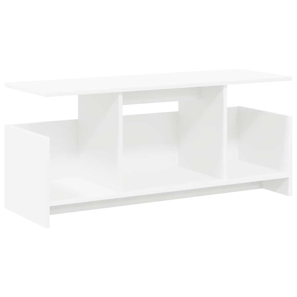 vidaXL TV-Schrank TV-Ständer 102 x 35 x 45 cm Weiß Holzwerkstoff (1-St)