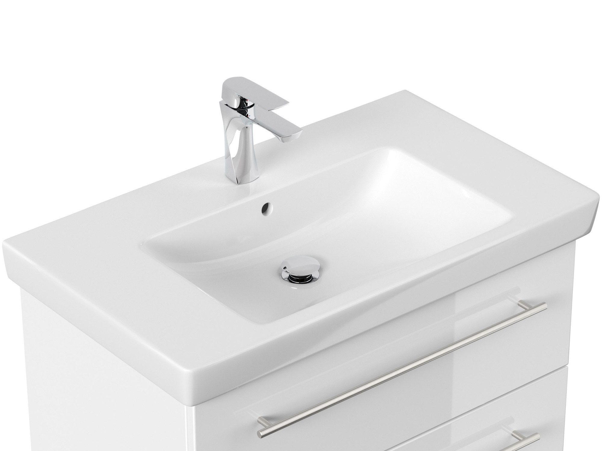 Magnolia Home Waschtisch Villeroy und Boch Subway 2.0 80 cm Waschbecken