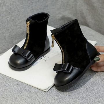 Daisred Fashion Boots Winterstiefel Mädchen Schuhe Chelseaboots Stiefelette