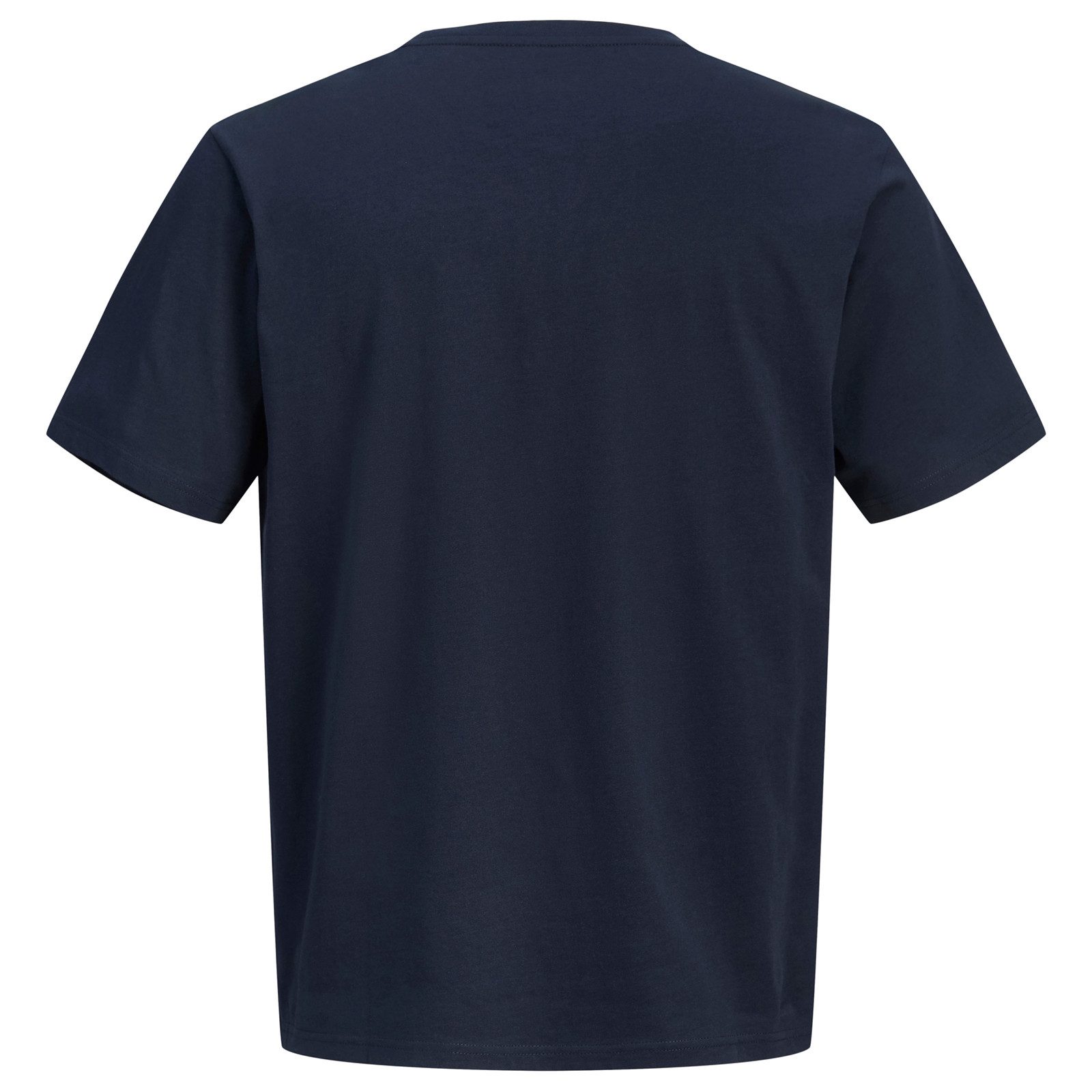 Jack & Jones Rundhalsshirt Jack&Jones XXL T-Shirt dunkelblau Print JJEDENVER – Bild 4 von 4