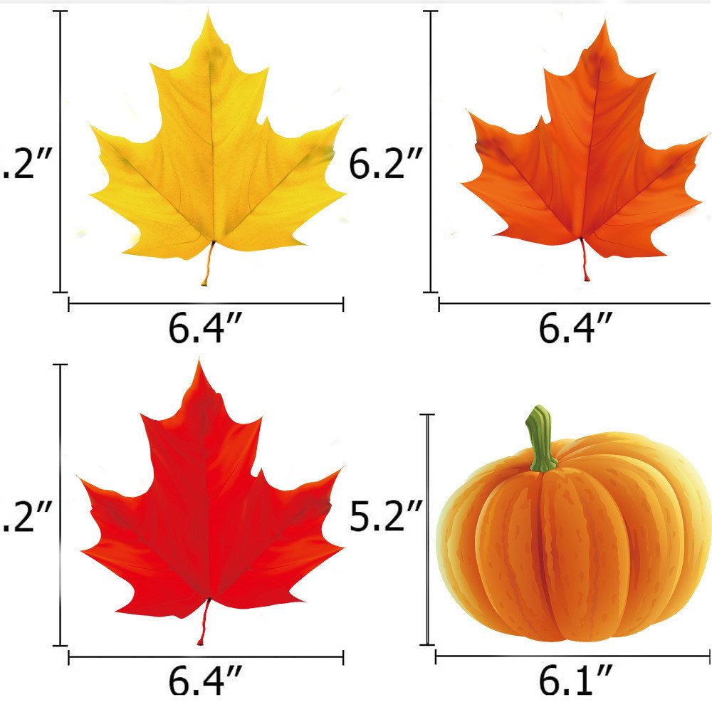 Sorvyzxn Dekohänger Herbst Dekoration, Hängende Kürbis- und Ahornblatt-Spiraldekoration (Herbstliches Partyzubehör, 22 St), für Erntedankfest, Geburtstag und an – Bild 3 von 5