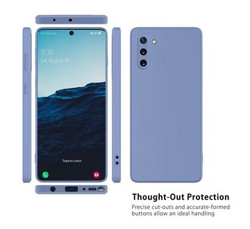 MyGadget Handyhülle Silikon Hülle für Samsung Galaxy Note 10, robuste Schutzhülle TPU Case Slim Silikonhülle Back Cover Kratzfest
