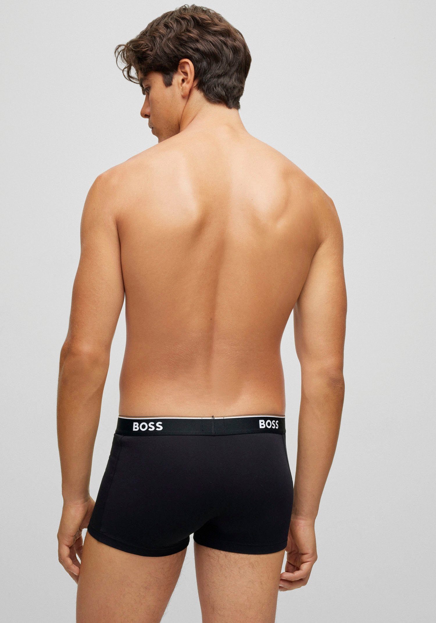 BOSS Trunk TRUNK 3 PACK (3-St) BOSS Schriftzug auf dem Bund – Bild 5 von 5