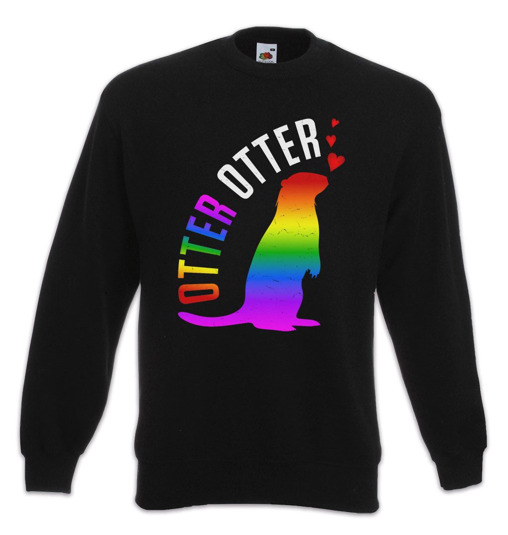 Sweatshirt Otter Otter Sweatshirt Gay Lesbian Trans Queer LGBTQ Wildlife lontra