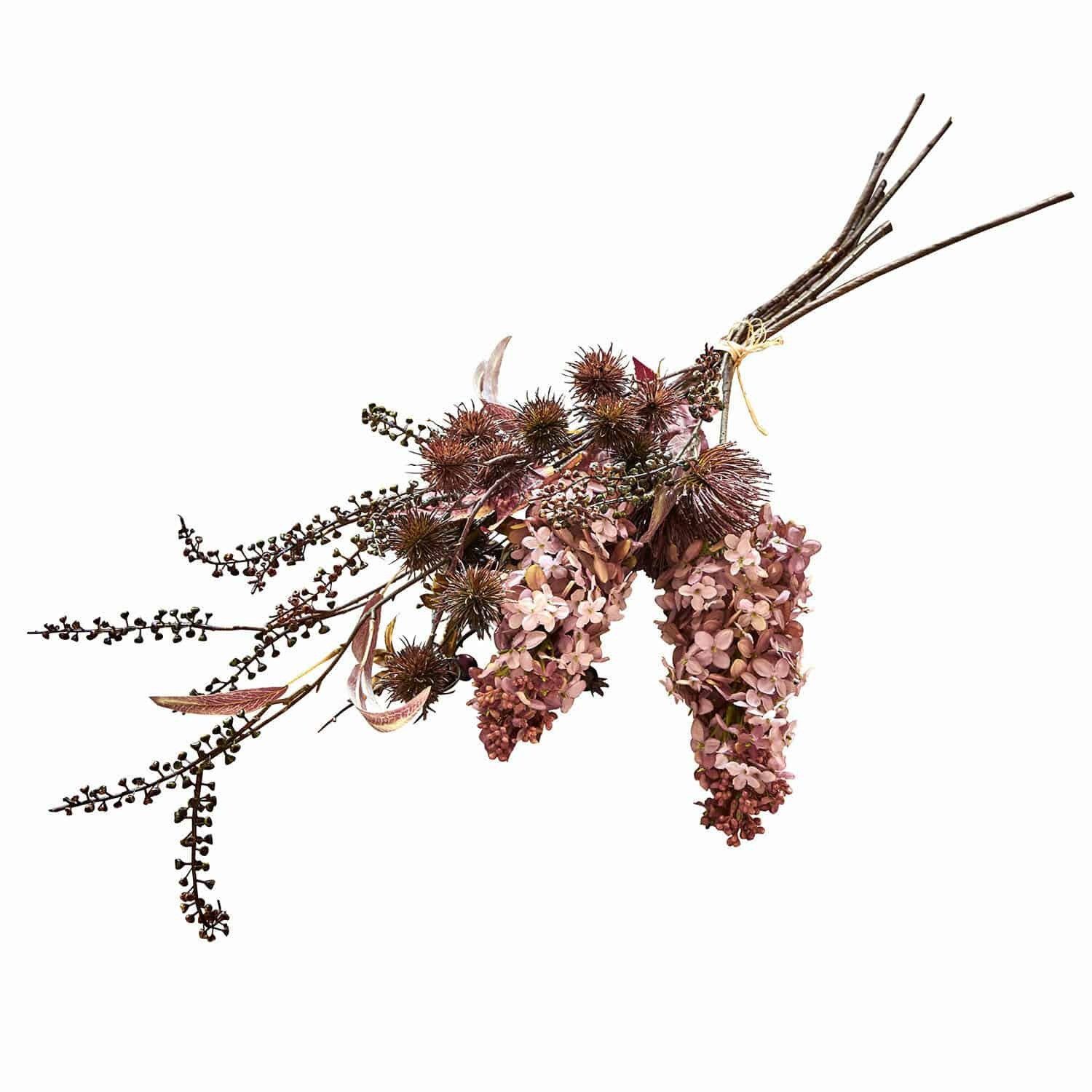 Kunstblume Deko-Blumenstrauß Frinalor altrosa/grün, Mirabeau, Höhe 108.0 cm