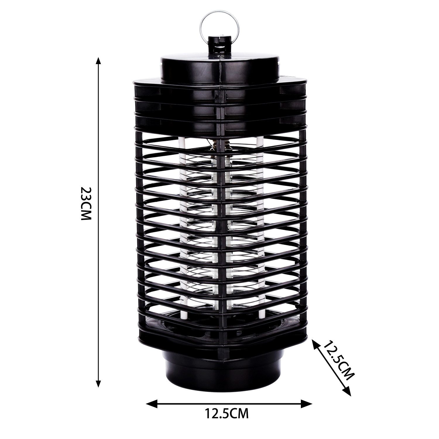 Clanmacy Ultraschall-Tierabwehr Elektrischer Insektenvernichter Mückenlampe LED mit UV-Licht, 3W/12W/30W/40W