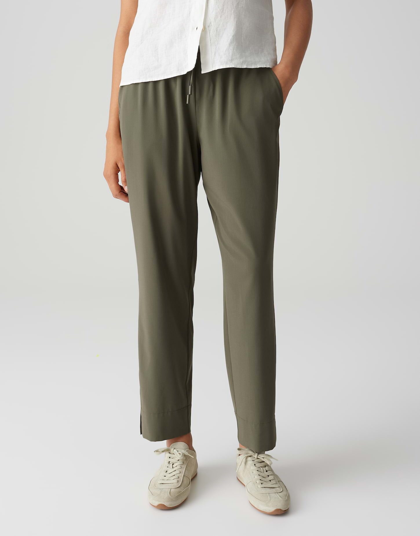 OPUS Stoffhose MEFINI Relaxed mit Gummibund günstig online kaufen