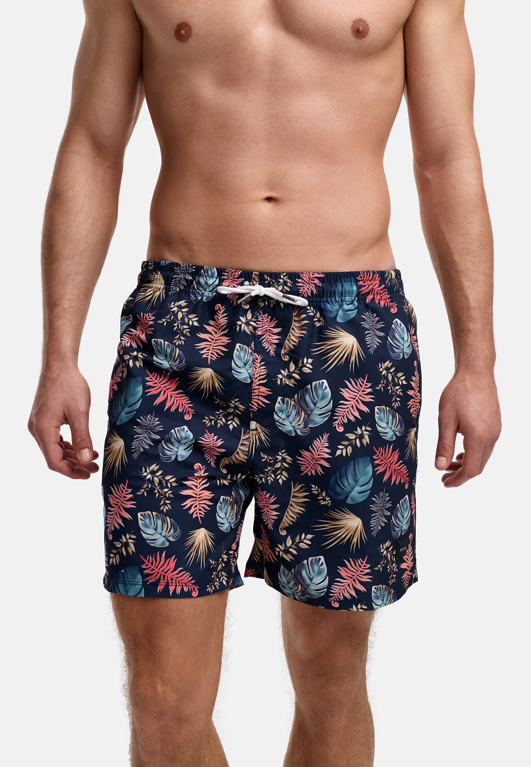 Indicode Badeshorts Herren INAntorgos Schwimmshorts Männer mit superweicher günstig online kaufen
