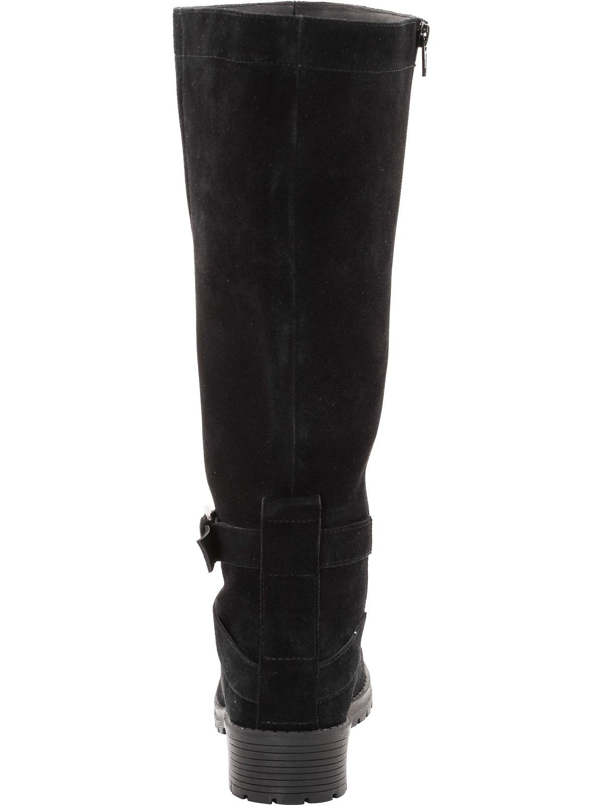 Sheego Große Größen Weitschaftstiefel mit Ziernähten und Schnallenbändern