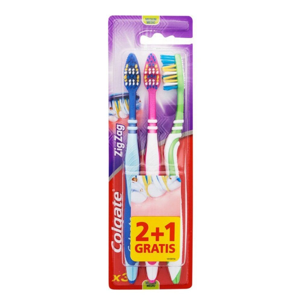 Colgate Zahnbürste Cepillo Zig Zag 2 + 1