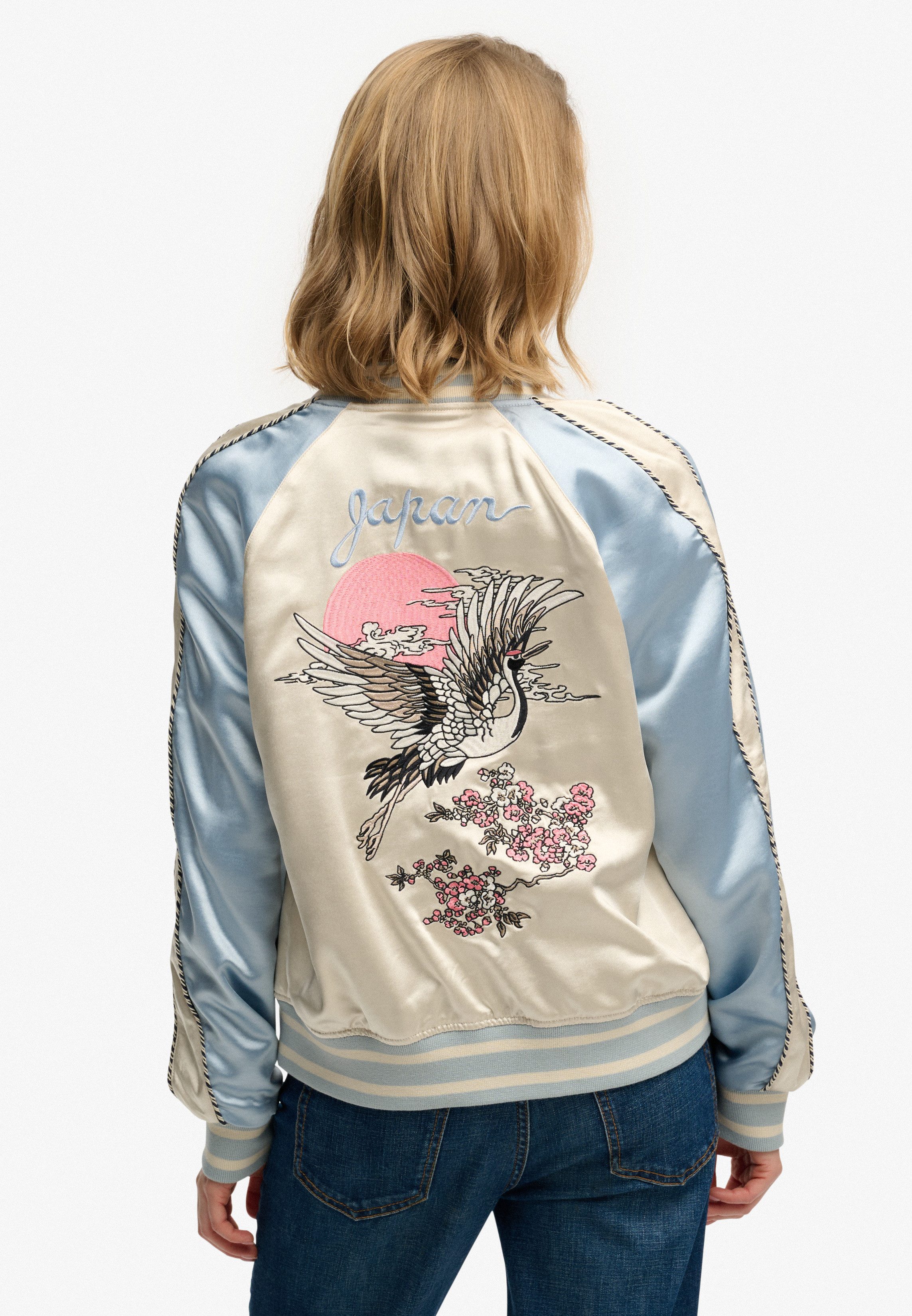 Superdry Parka SUIKAJAN EMBROIDERED BOMBER