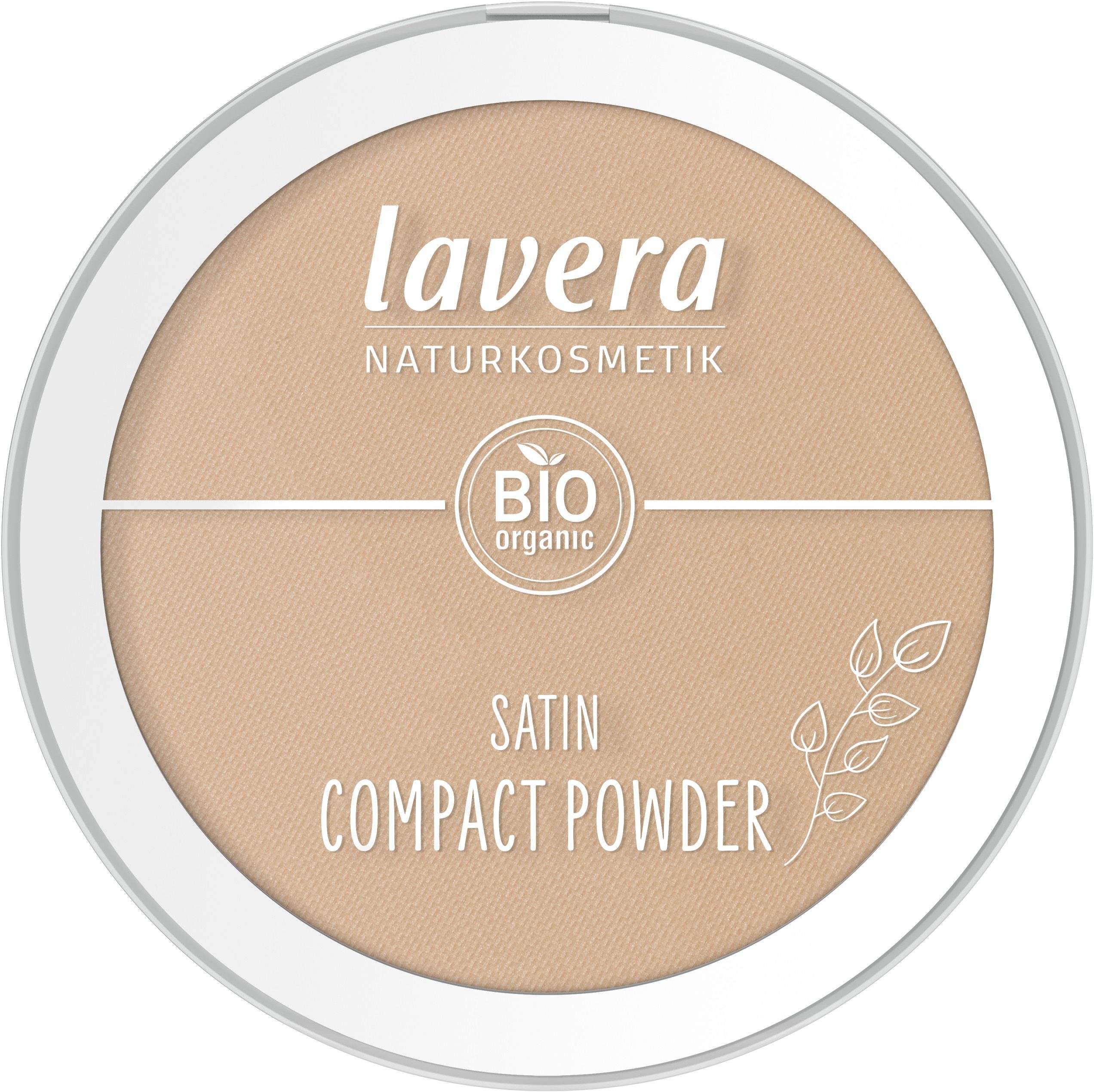 lavera Foundation Satin Compact Powder -Tanned 03-