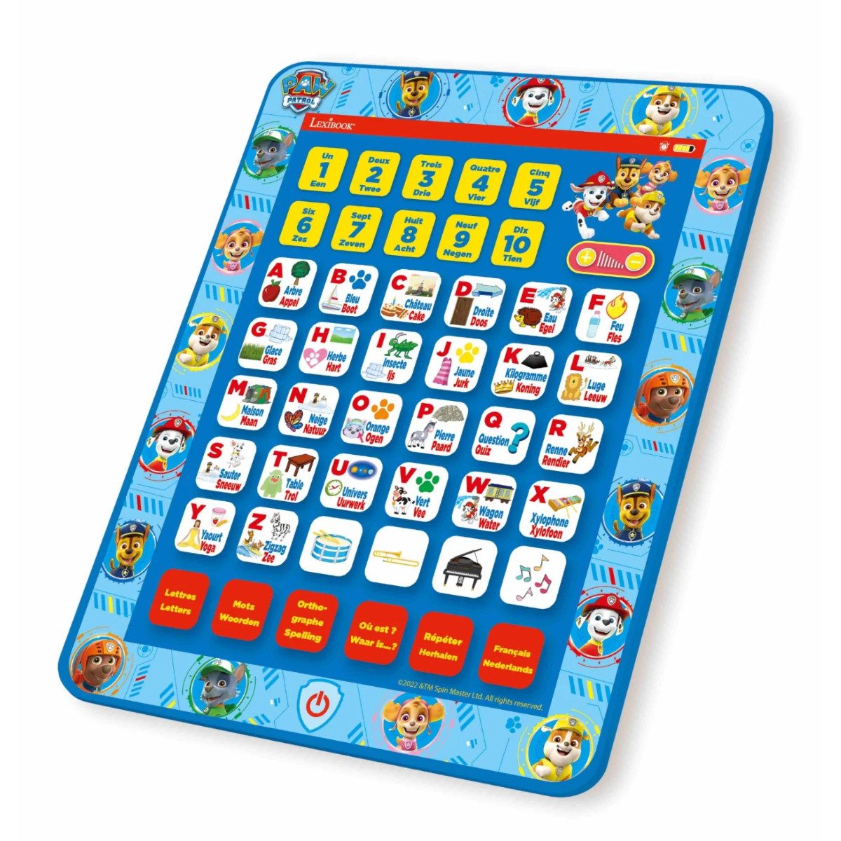 PAW PATROL Lernspielzeug - Lerncomputer Kinder Laptop mit 62 Übungen Denkspiel Rechenspiel (1-St)