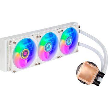 COOLER MASTER CPU Kühler MasterLiquid PL360 Flux White Edition 360mm