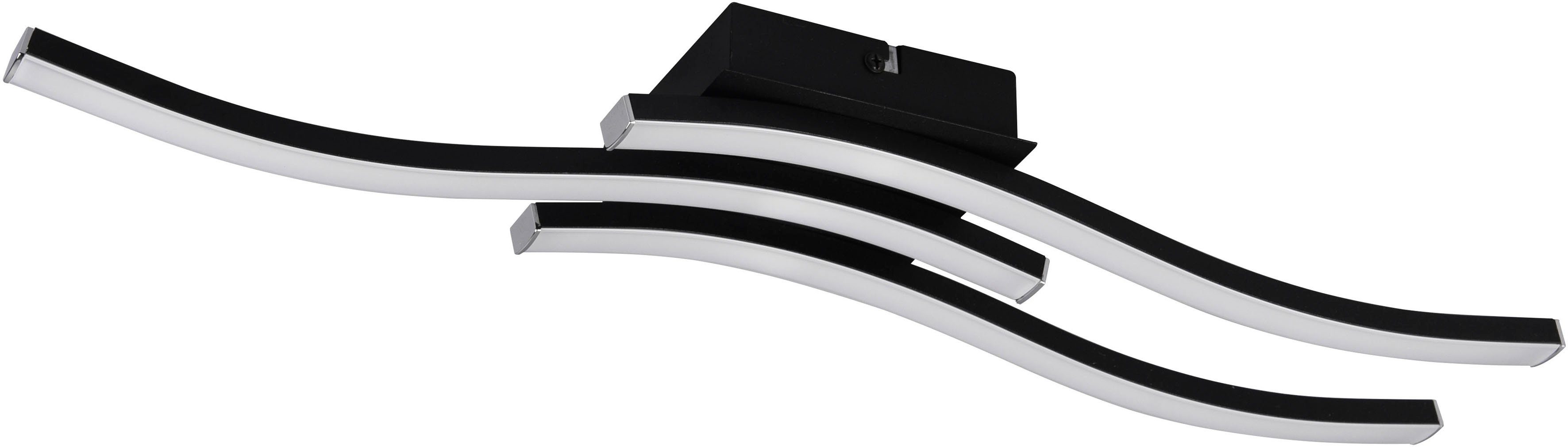 Reality Leuchten LED Deckenleuchte Route, LED fest integriert, Warmweiß, mo günstig online kaufen