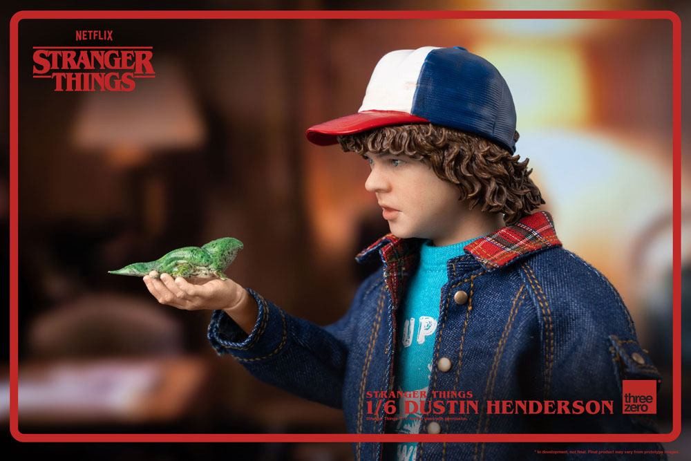 ThreeZero Actionfigur Stranger Things 1/6 Dustin Henderson 23 cm Actionfigur