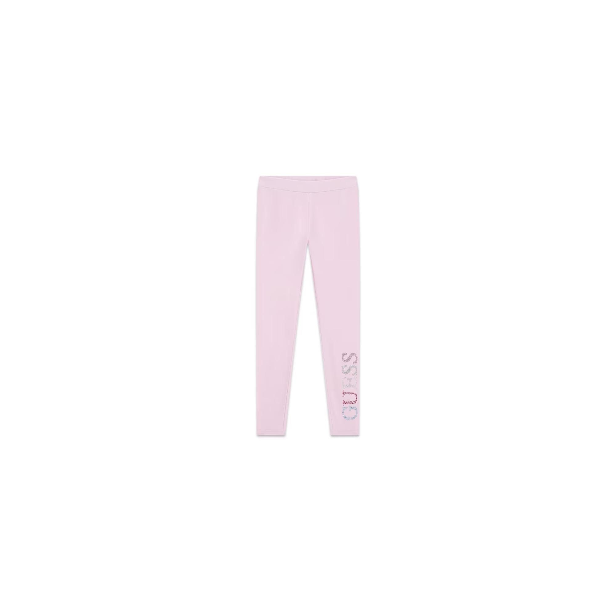 Guess Leggings Guess Leggings für Mädchen mit Glitzer-Logo aus Baumwollmix