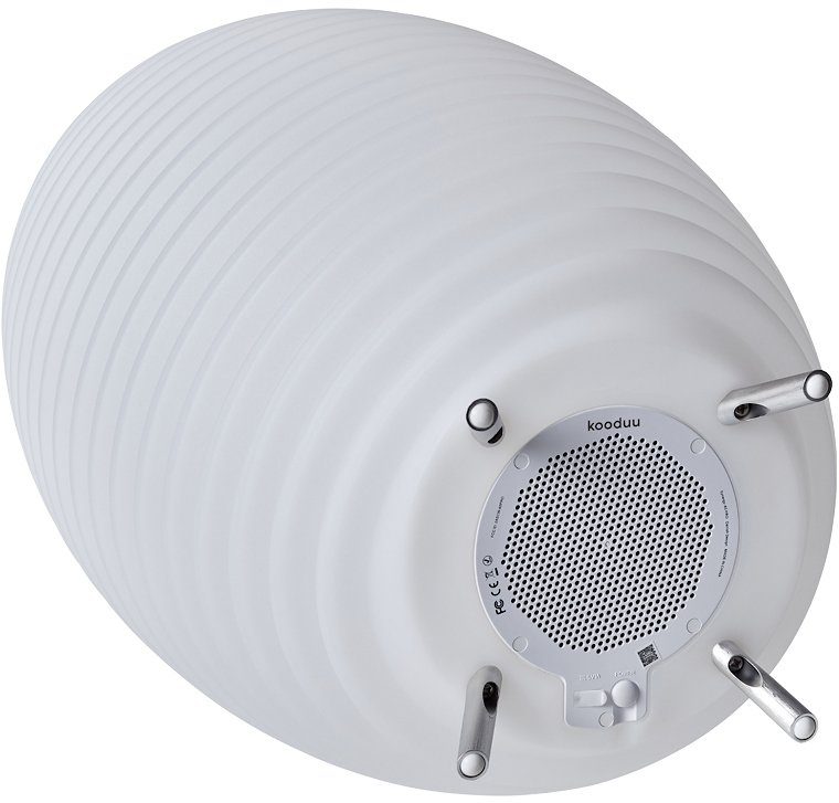 kooduu LED Stehlampe Synergy Pro, Bluetooth-Lautsprecher, LED fest  integriert, Warmweiß, LED, Bluetooth Lautsprecher, Weinkühler, lange  Akkulaufzeit