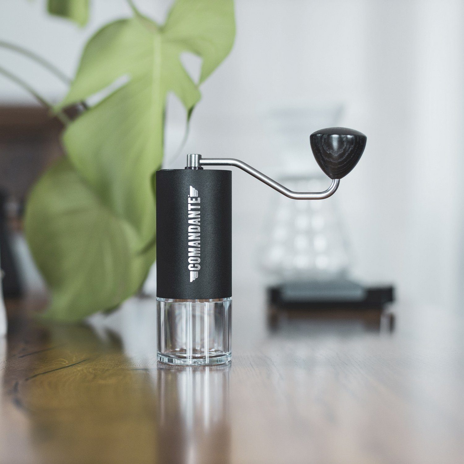 Comandante Kaffeemühle C40 MK4 Nitro Blade Black, Kegelmahlwerk