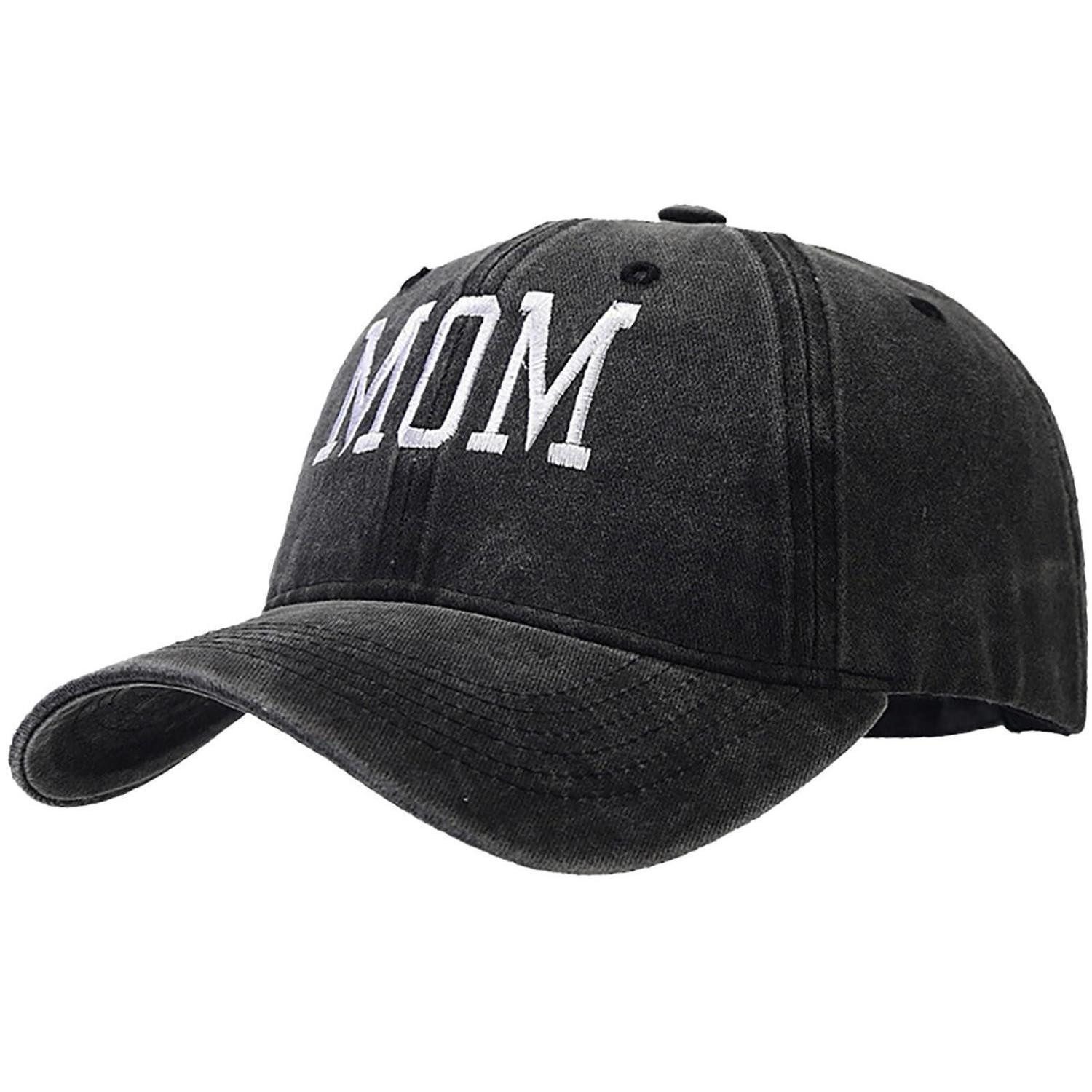 LuxusKollektion Baseball Cap Basecap Herren Damen Einheitsgröße Mama Schwarz