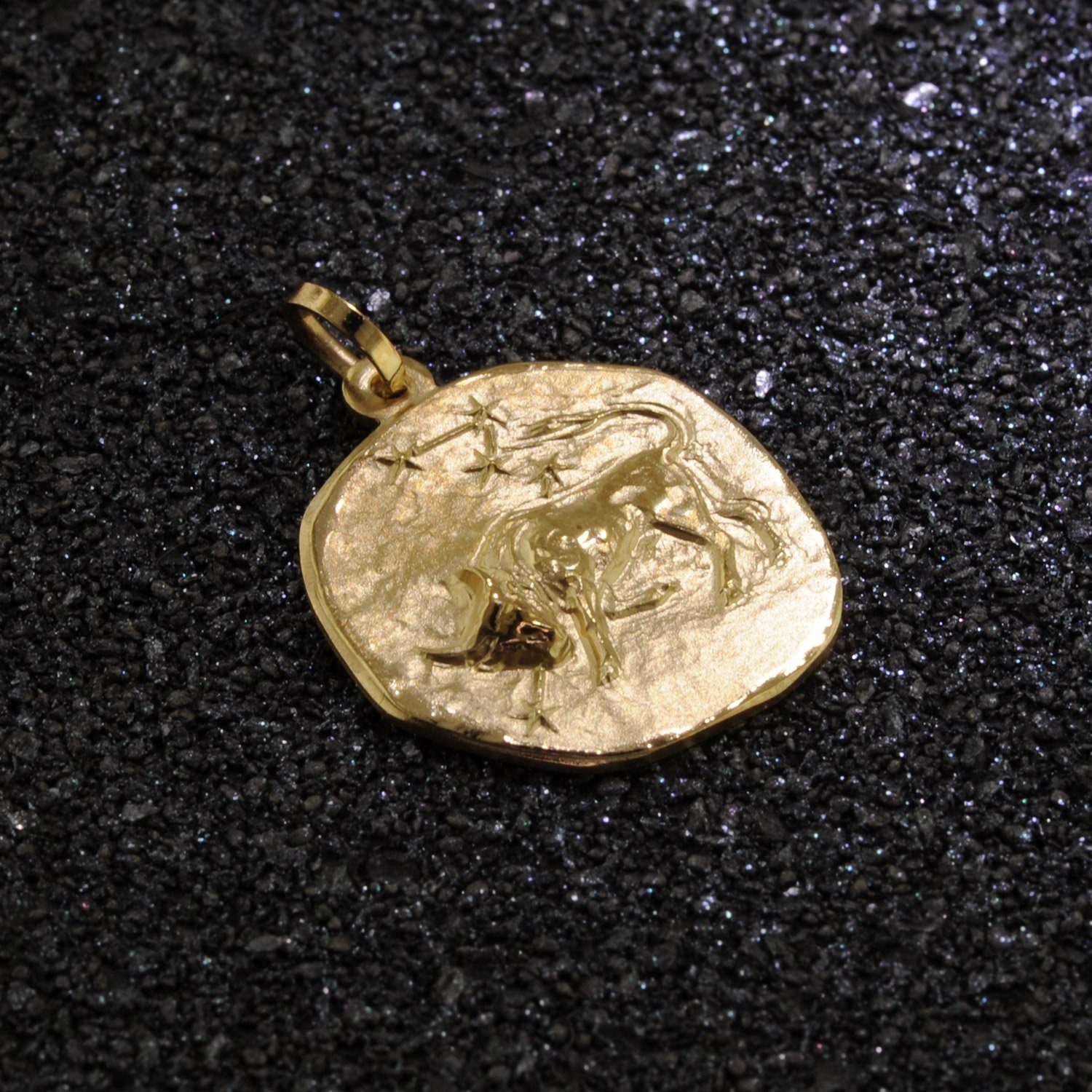 trendor Sternzeichenanhänger Sternzeichen- Stier 333 Gold 20 mm