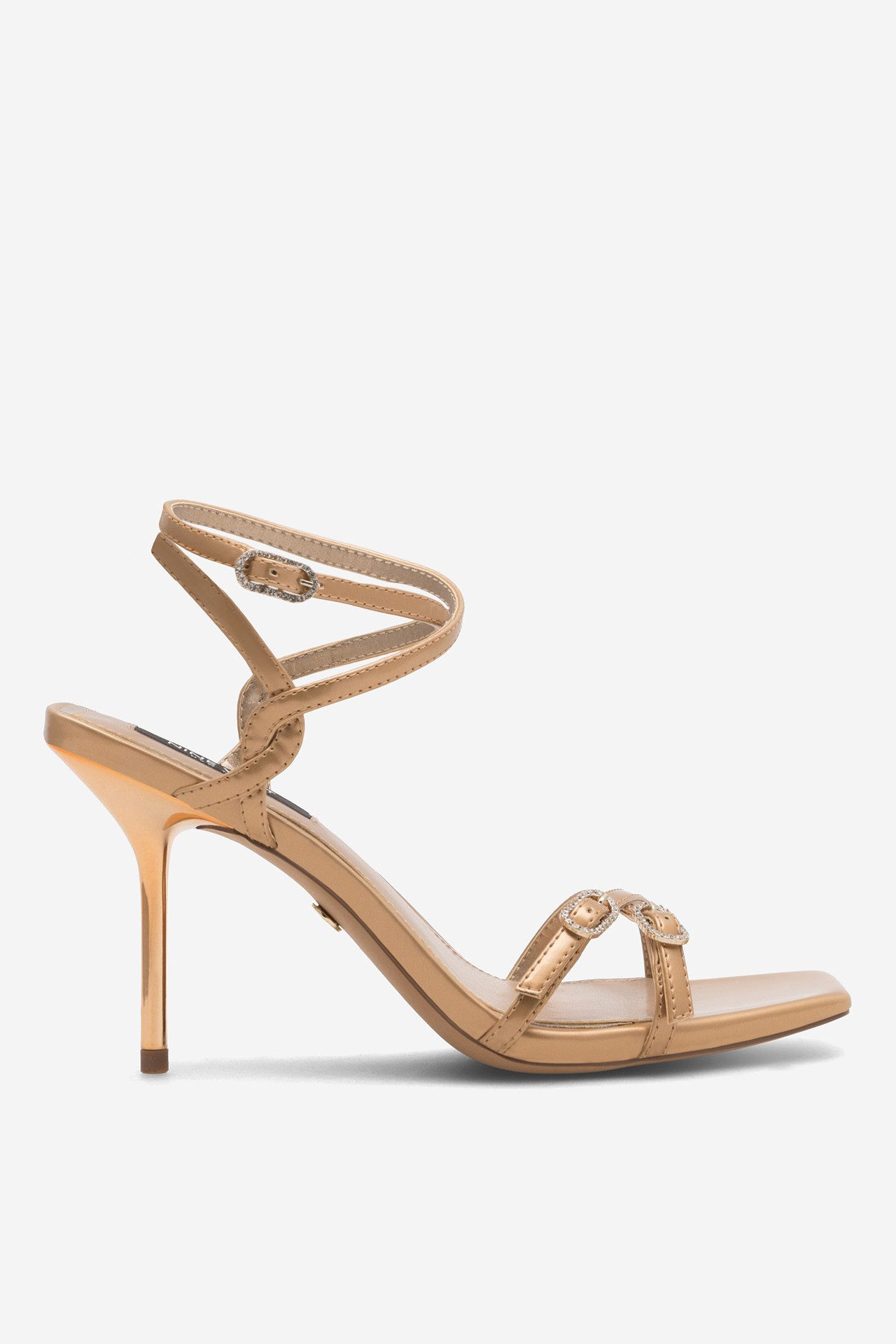 Nine West NINE WEST Damen Sandale 41 goldfarben 5905588149941 Sandale
